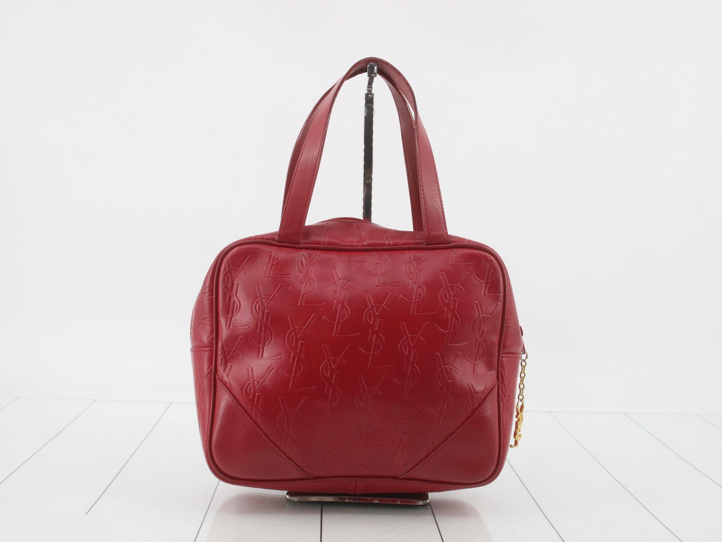 Monogram Leather Handbag — view 2