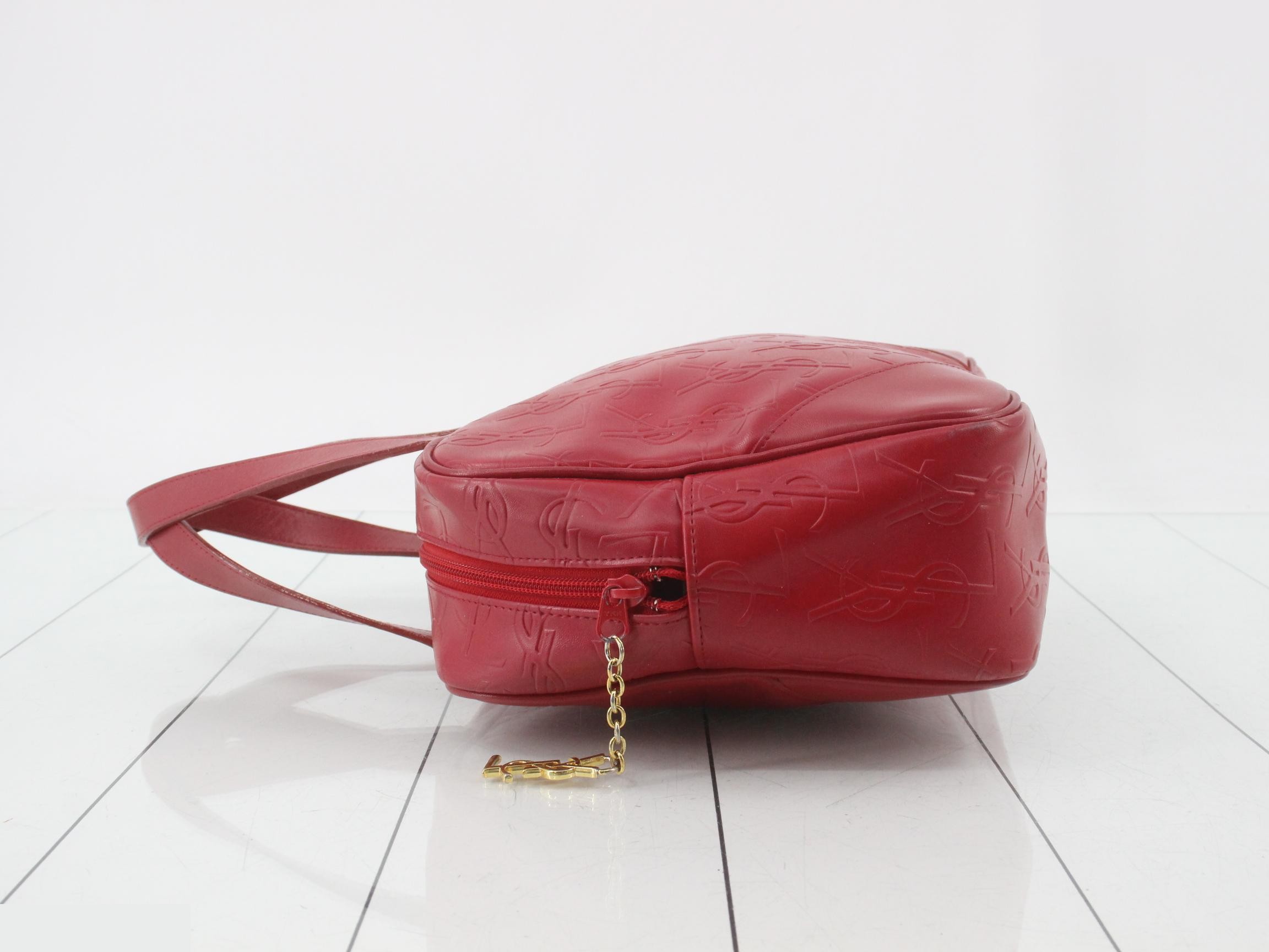 Monogram Leather Handbag — view 4