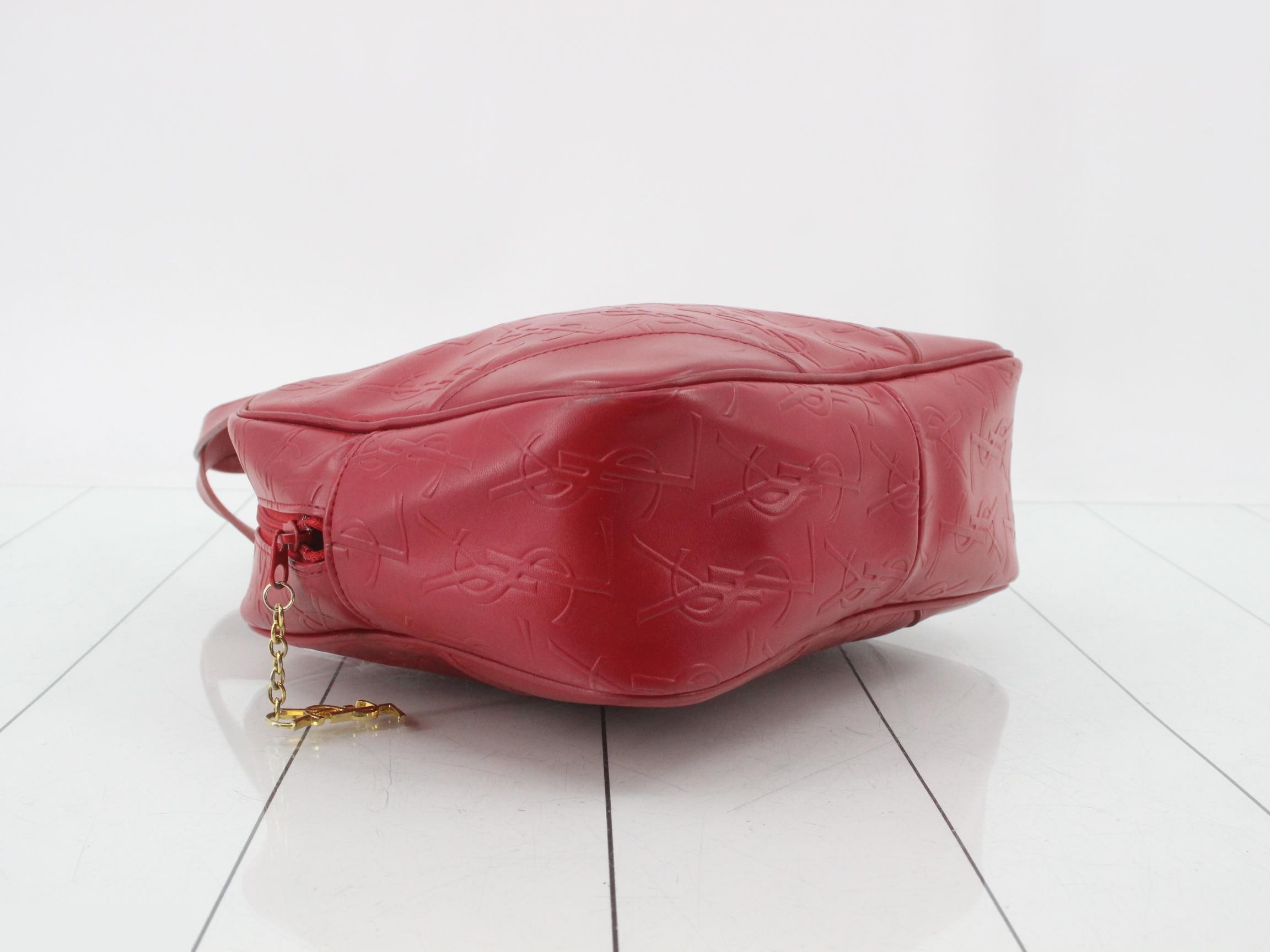 Monogram Leather Handbag — view 5