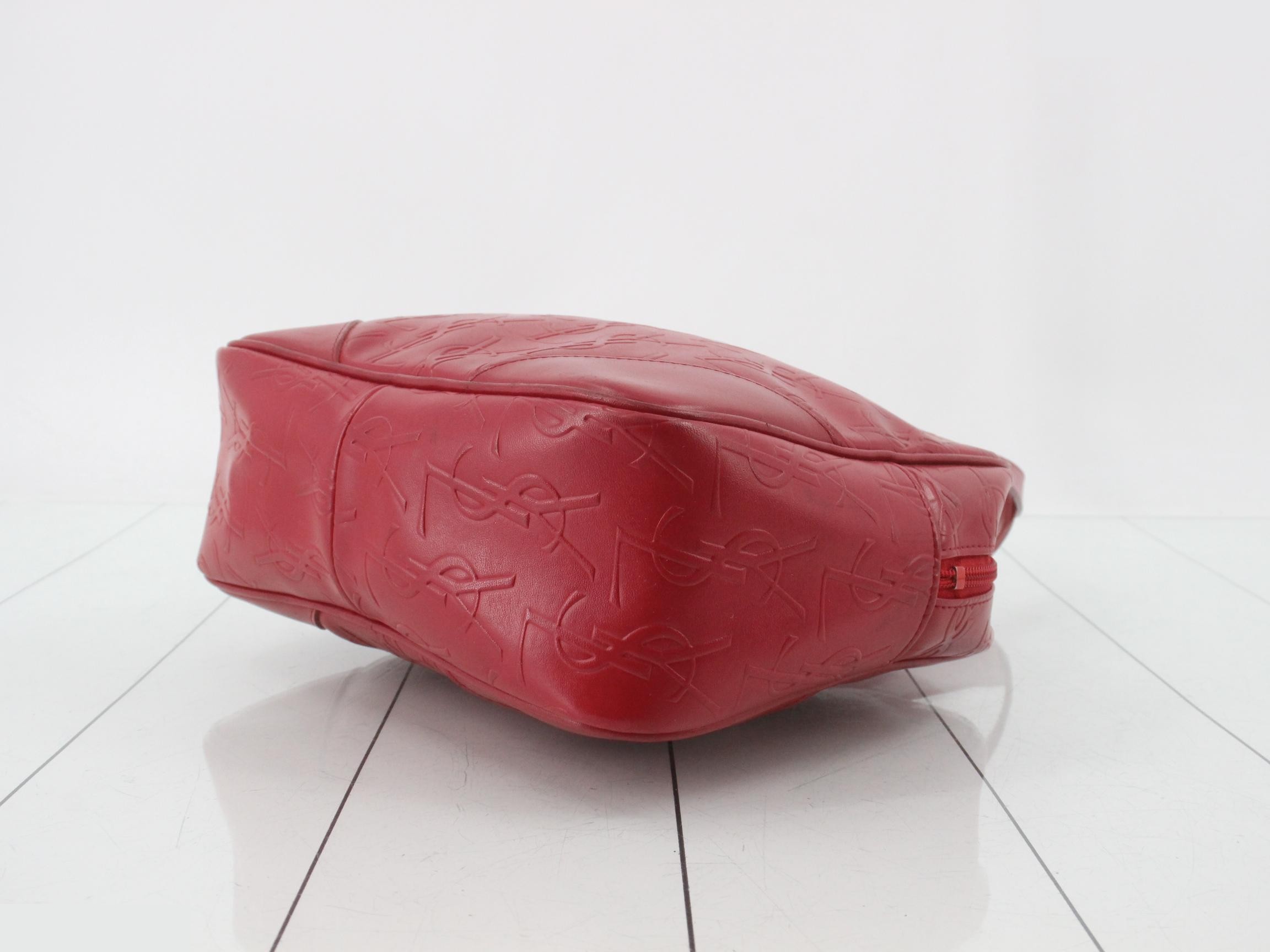 Monogram Leather Handbag — view 6