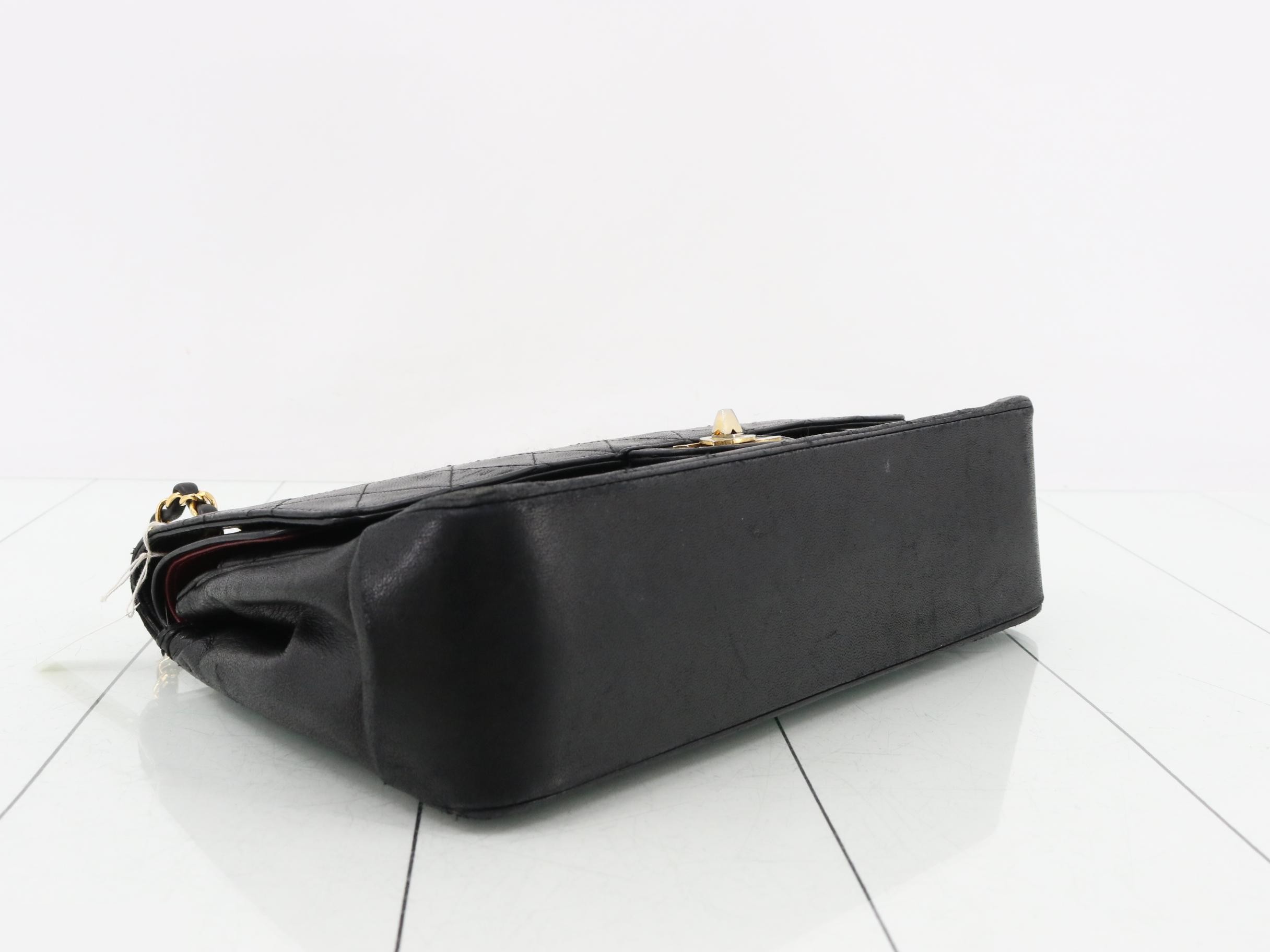 Matelassé Double Flap Chain Shoulder Bag — view 5