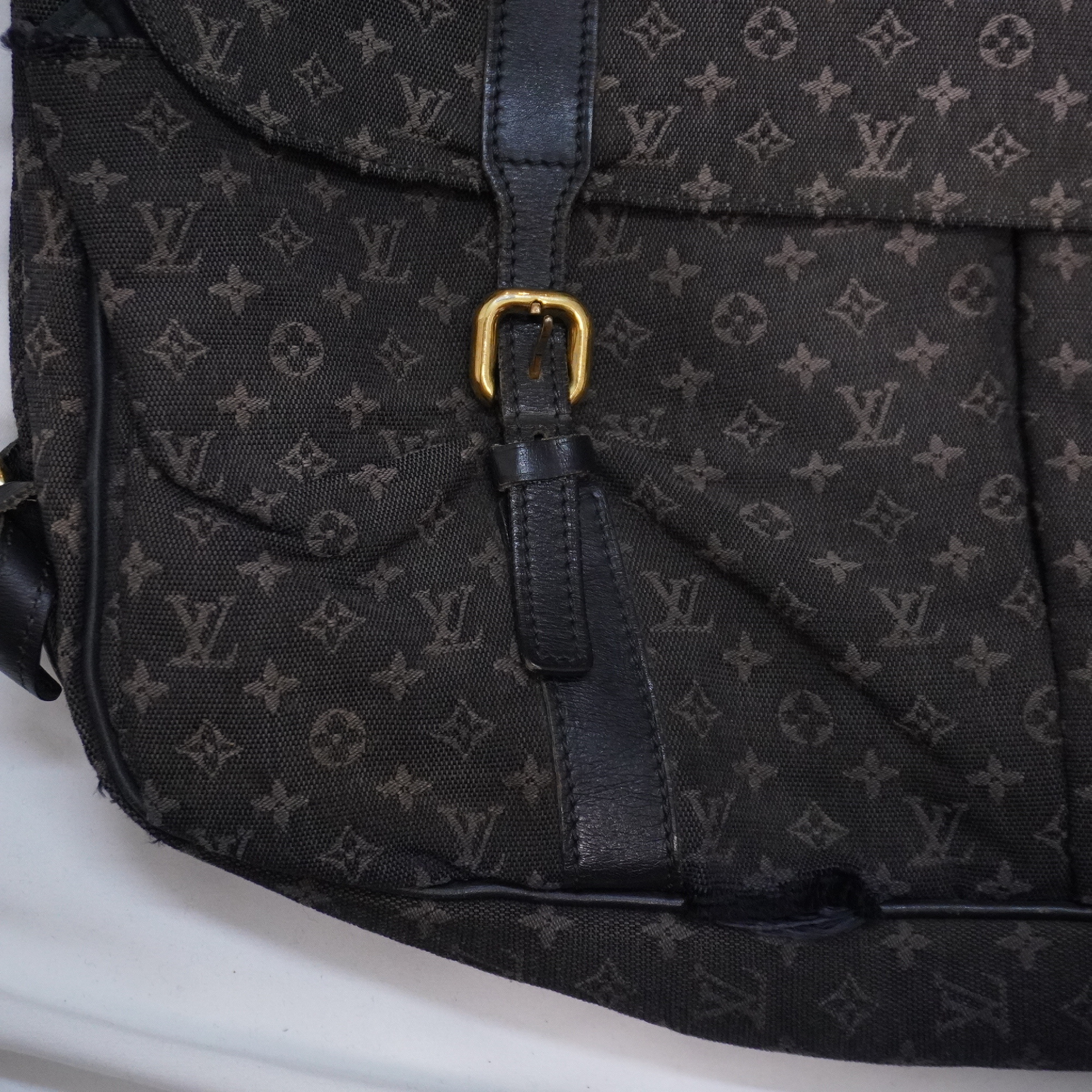 Denise Mini Monogram Shoulder Bag — view 2