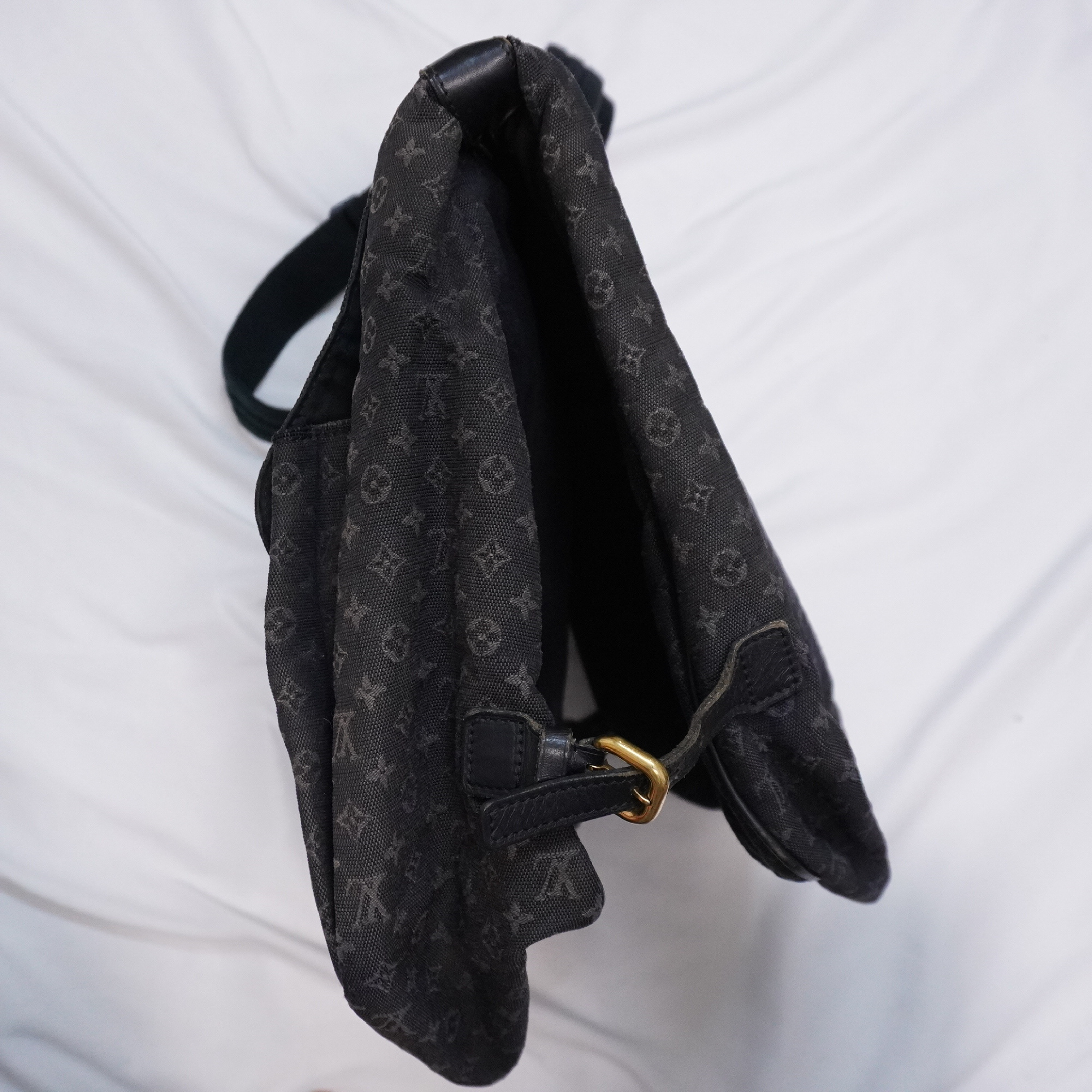 Denise Mini Monogram Shoulder Bag — view 5