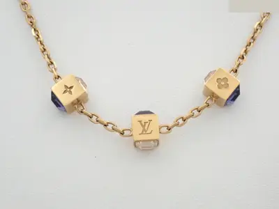 Collier Gamble Gold Necklace, Chain approx. 42cm