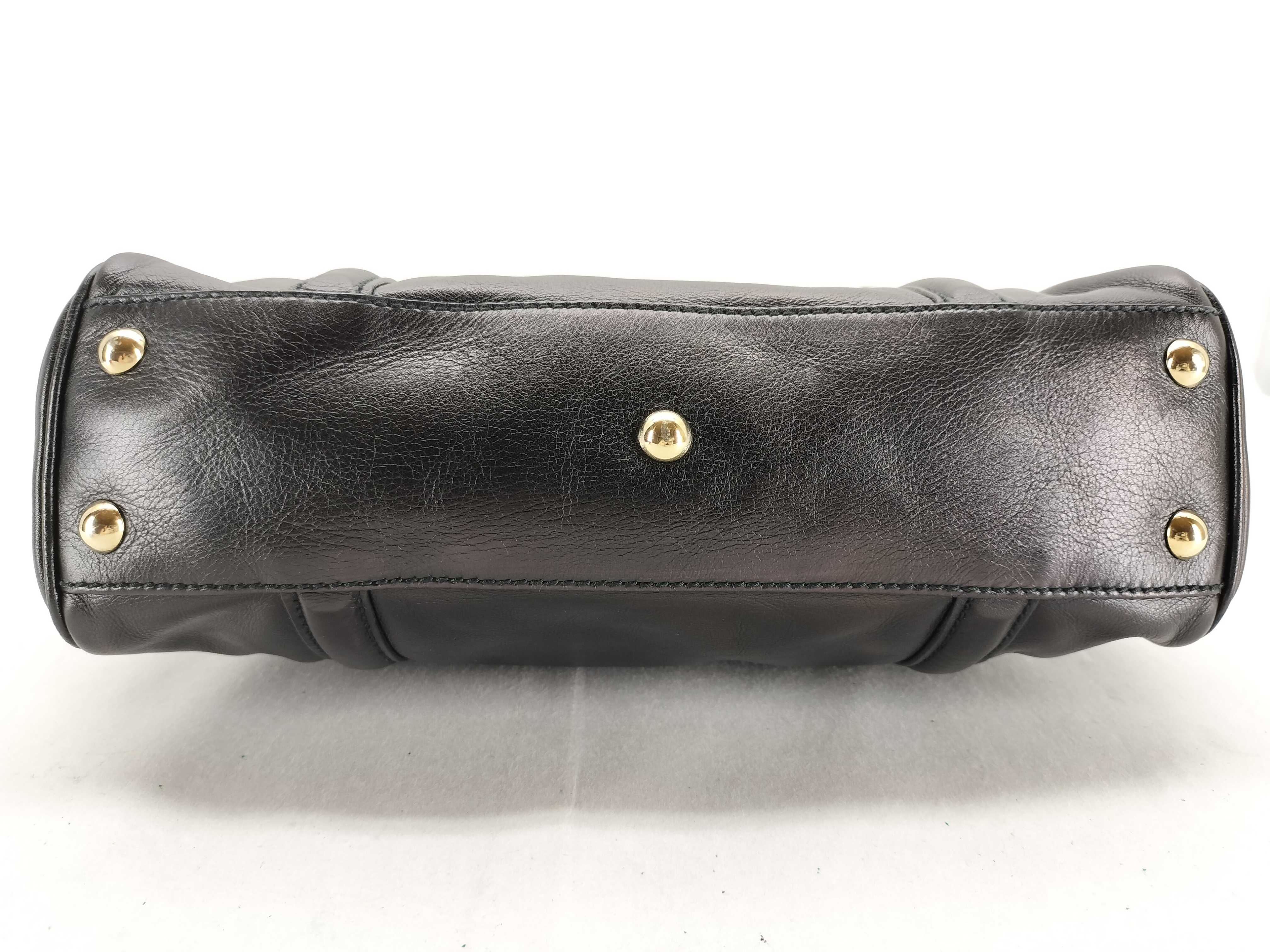Interlocking G Leather Handbag Mini Boston Handbag — view 7