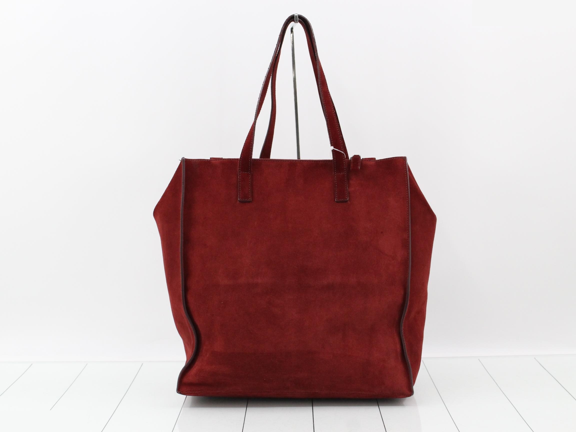 Suede tote bag — view 2