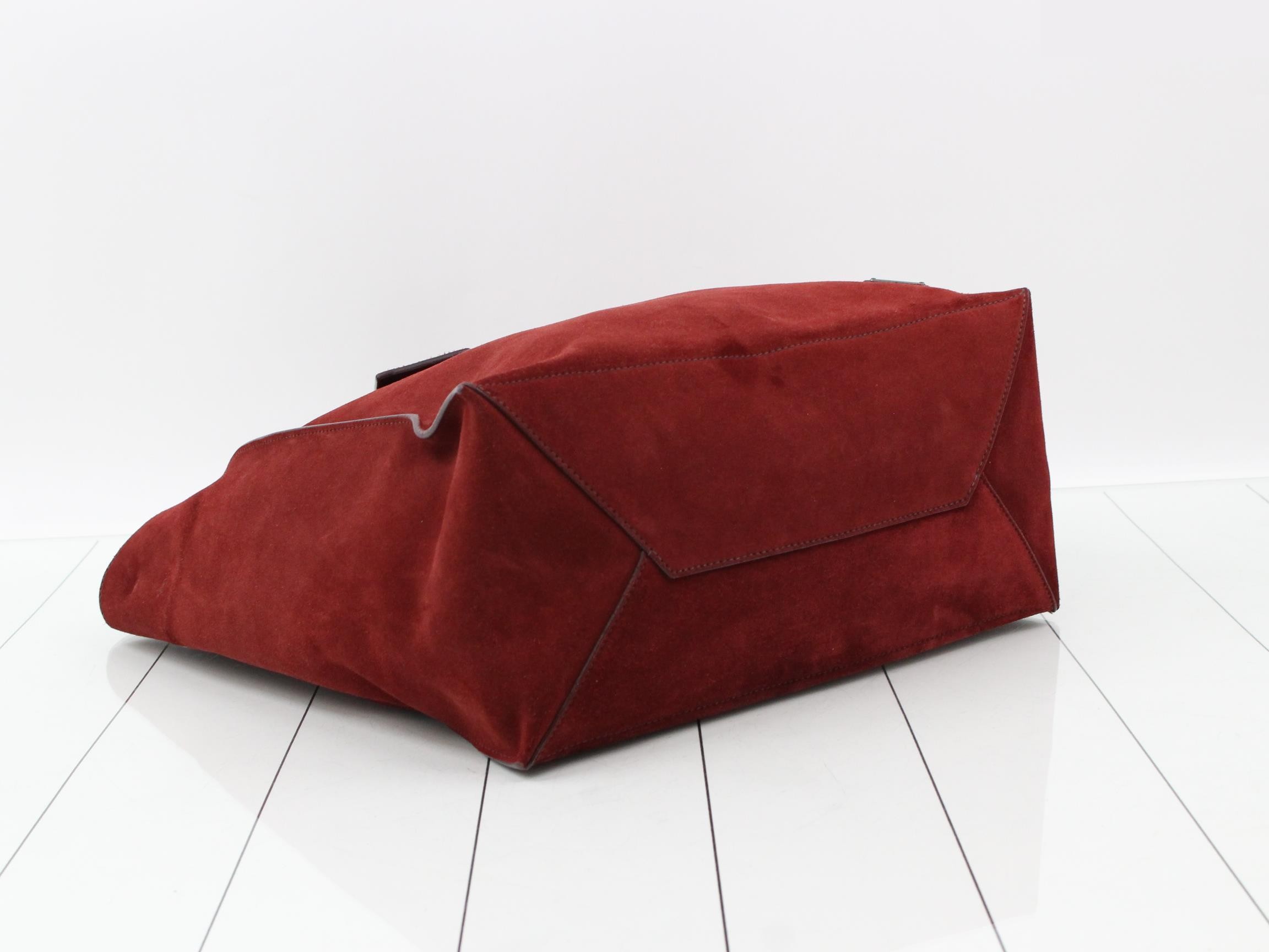Suede tote bag — view 5
