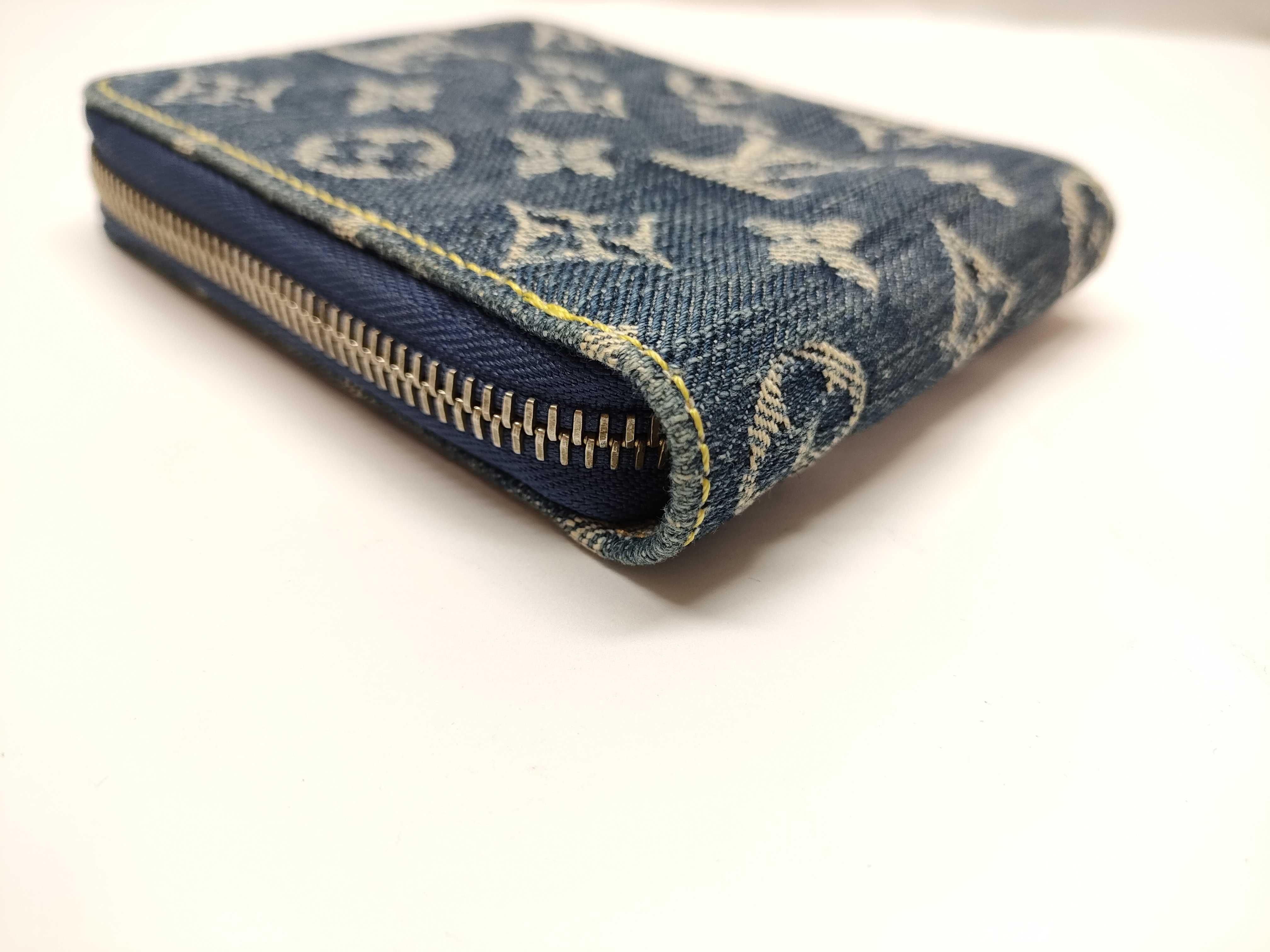 Monogram Denim Mini Zippy M95342 Wallet — view 2