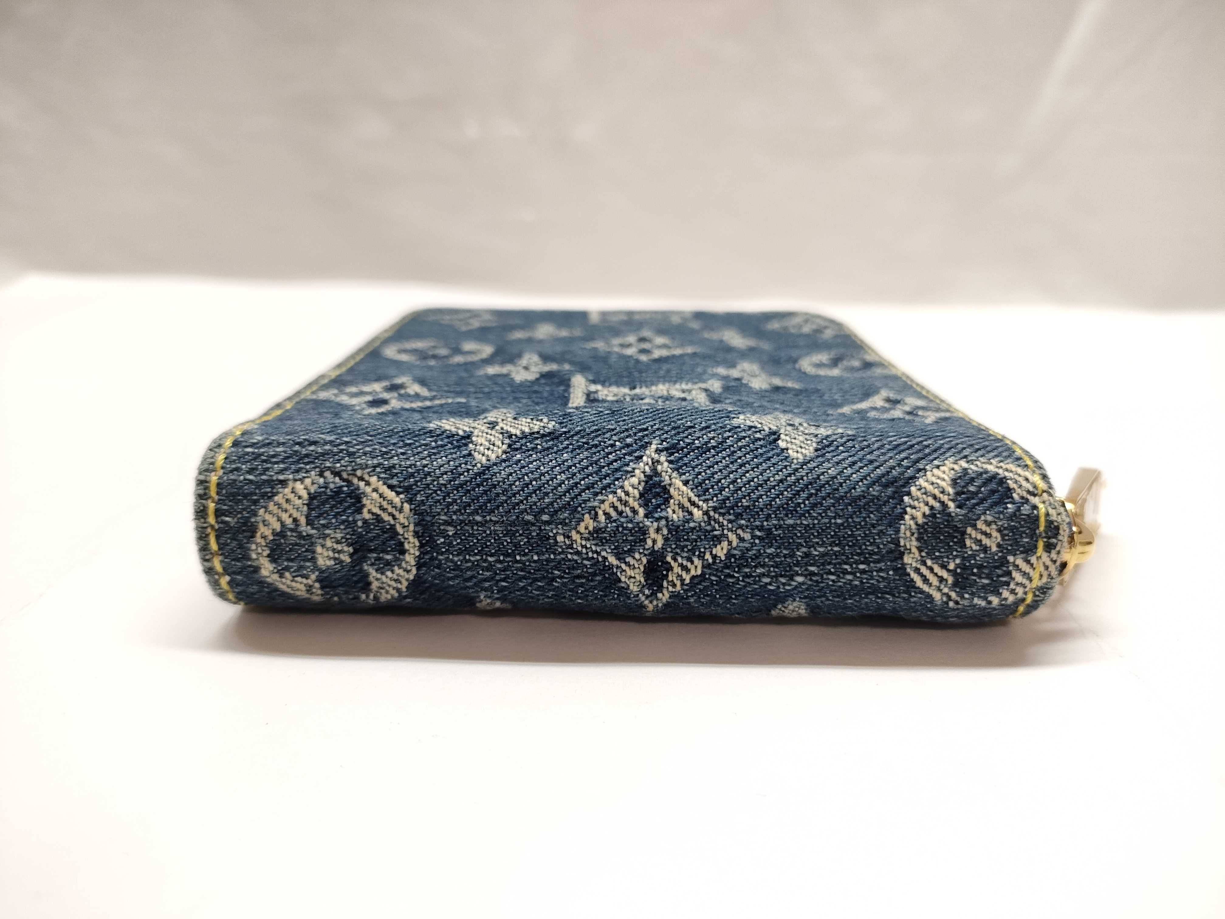 Monogram Denim Mini Zippy M95342 Wallet — view 3