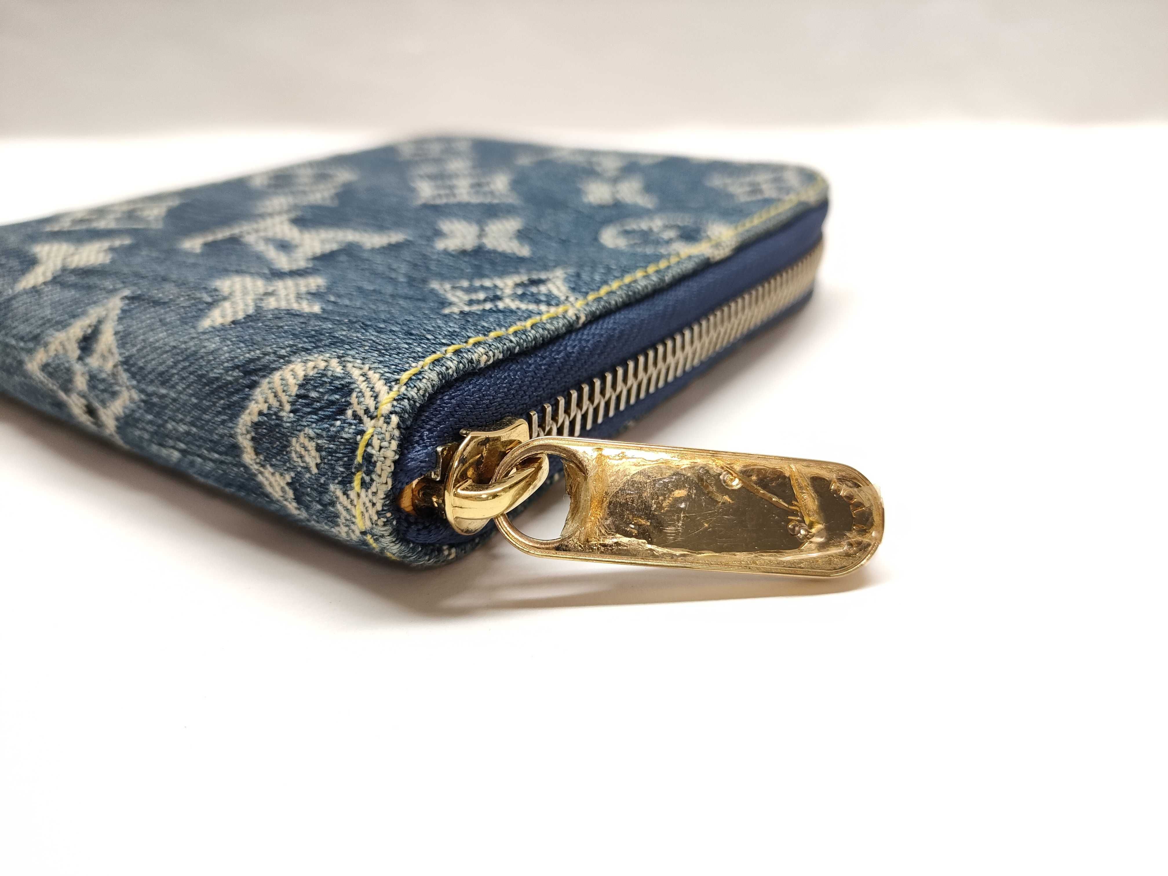Monogram Denim Mini Zippy M95342 Wallet — view 4