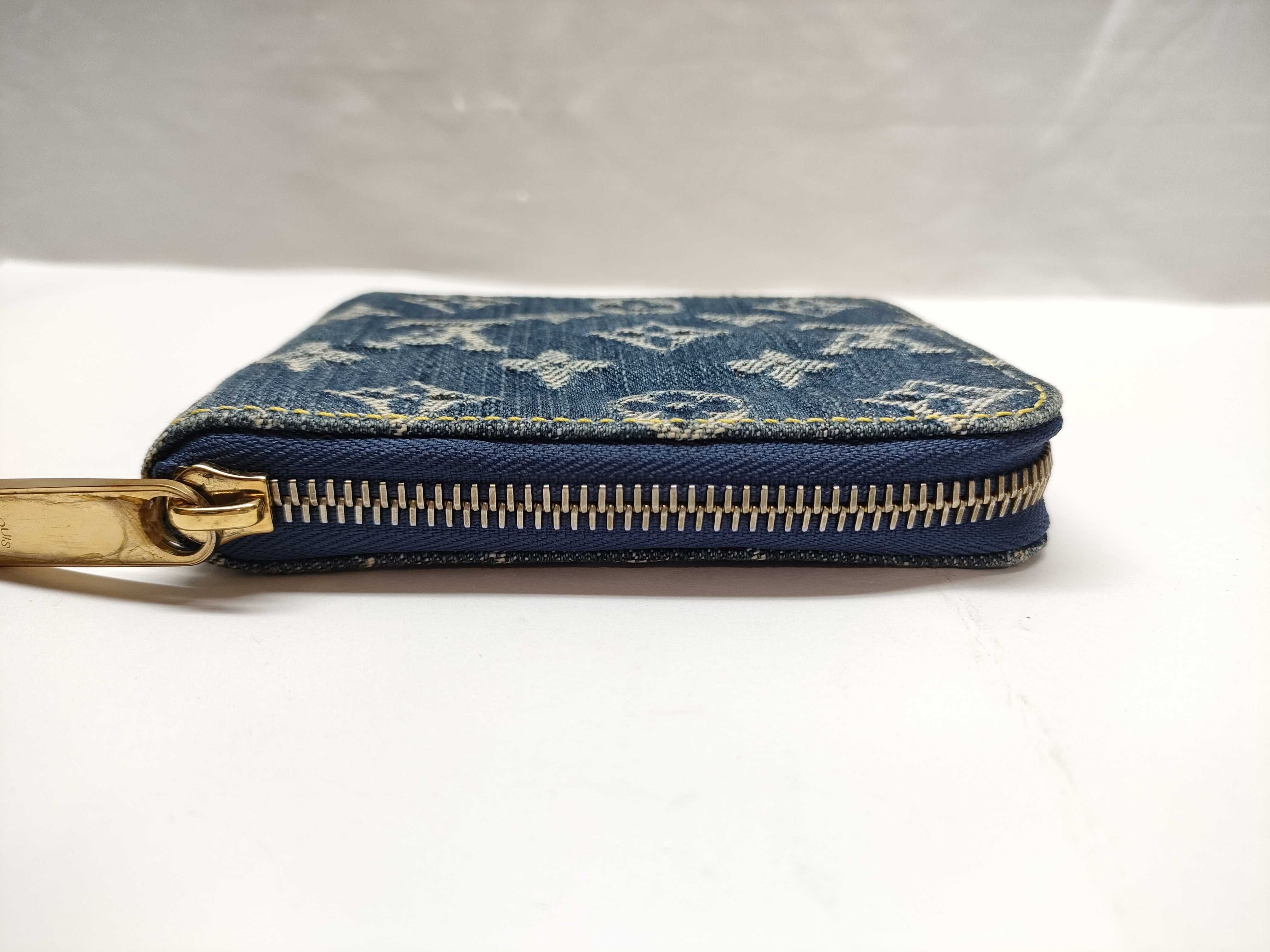 Monogram Denim Mini Zippy M95342 Wallet — view 5