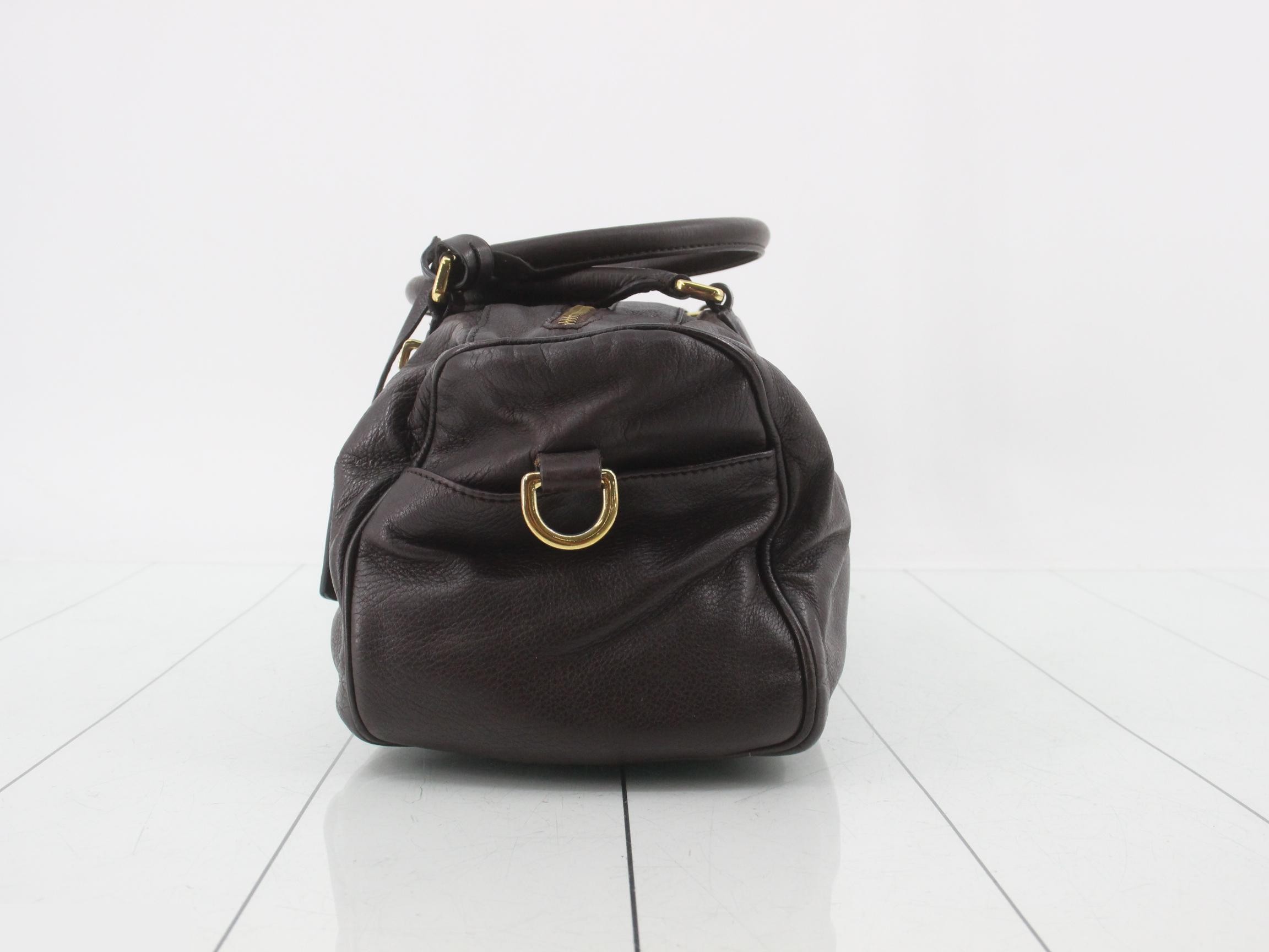 Ame Anagram 2-Way Leather Shoulder Bag — view 3