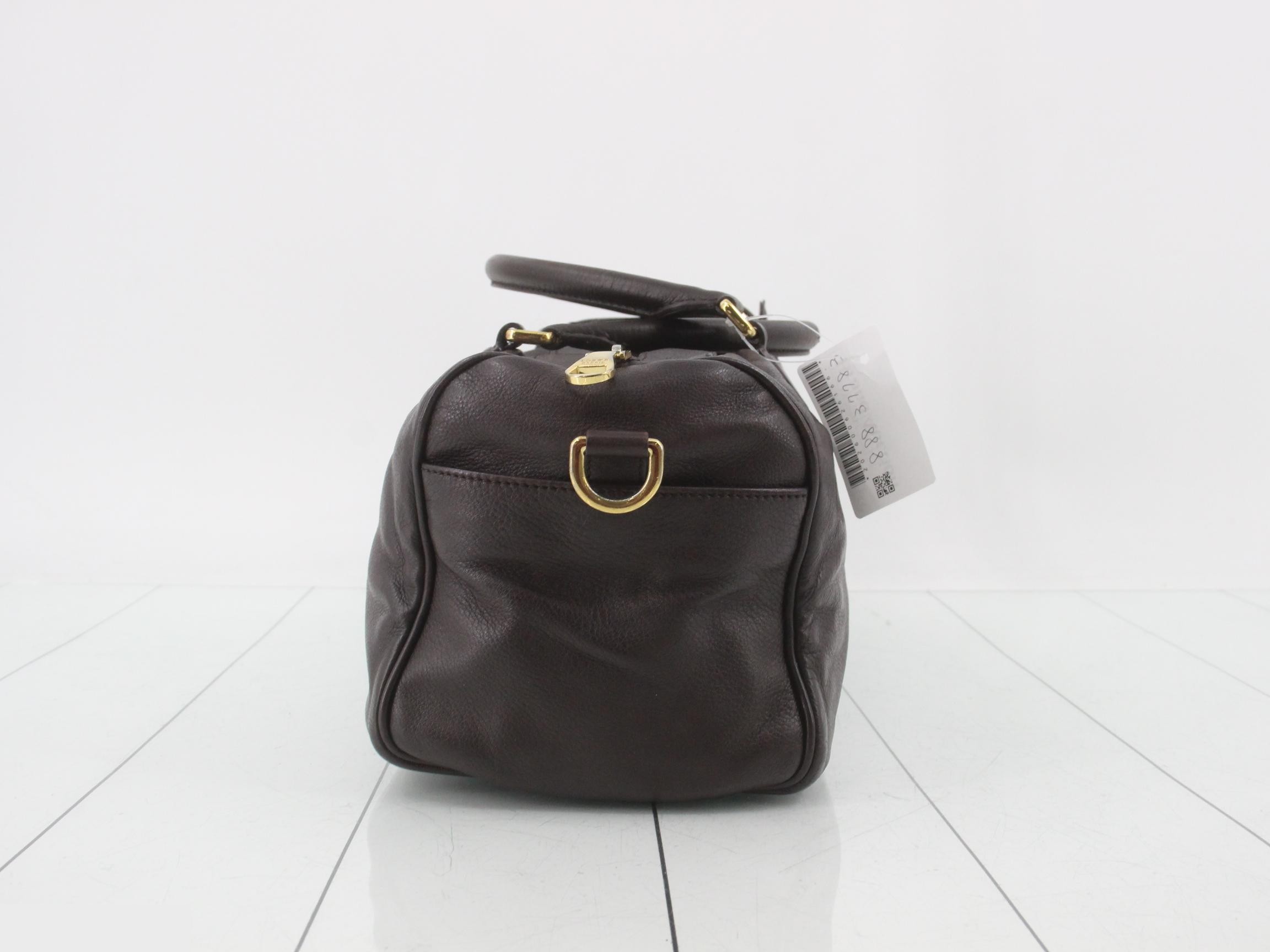 Ame Anagram 2-Way Leather Shoulder Bag — view 4