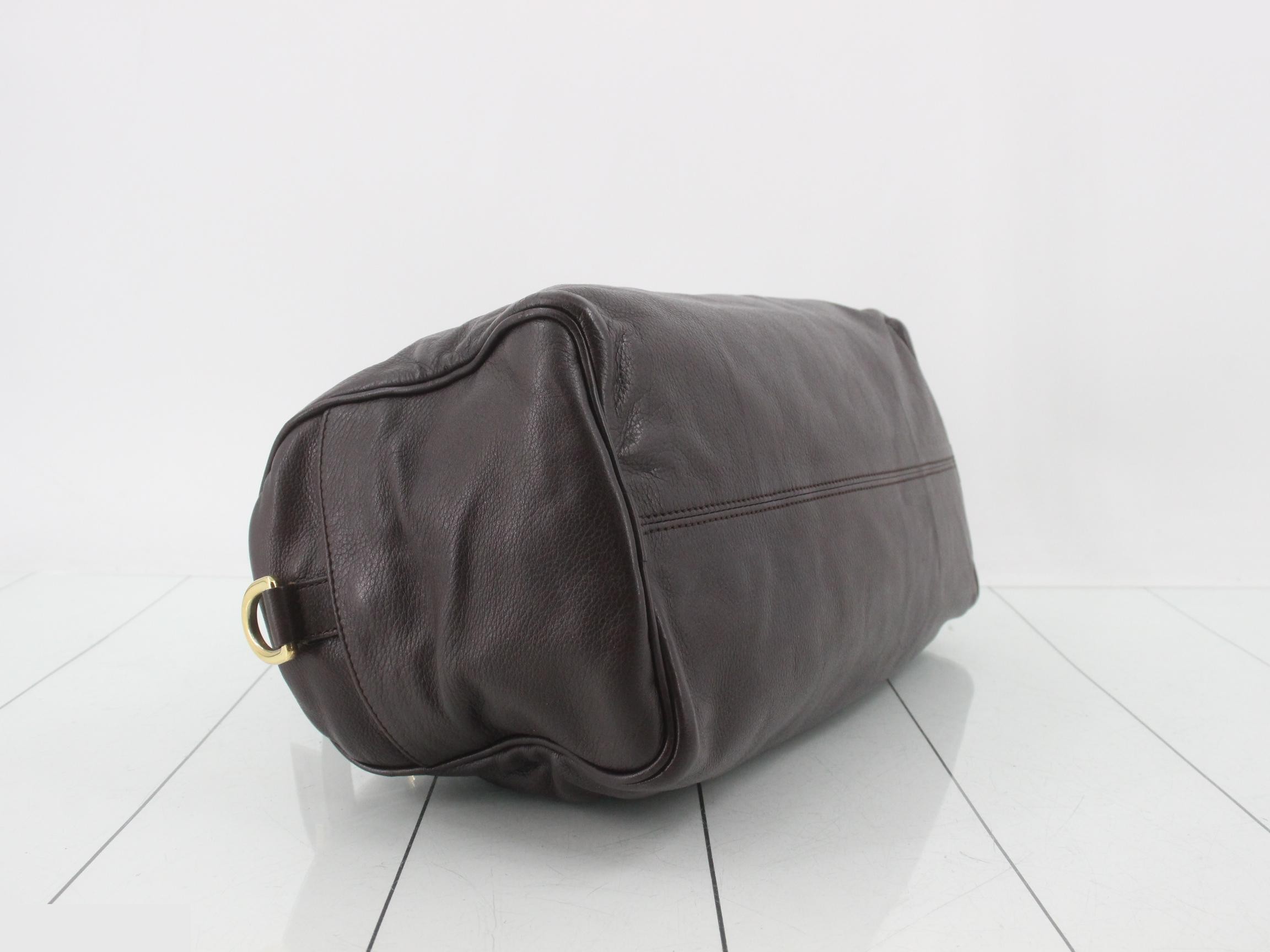 Ame Anagram 2-Way Leather Shoulder Bag — view 5