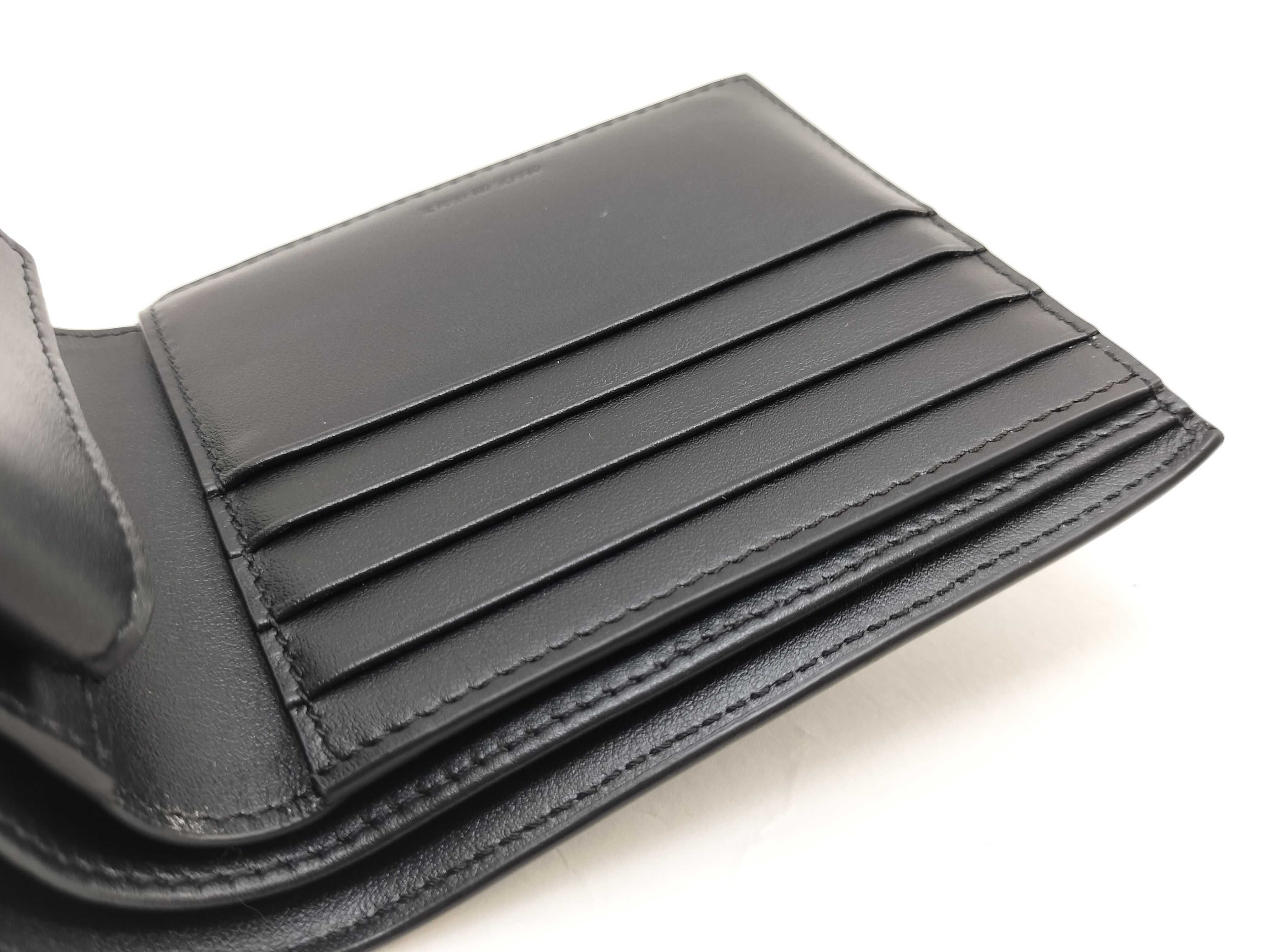 Triomphe Bifold Wallet, Black, 10C873FQB. Accessories: Box, dust bag, wallet. — view 9
