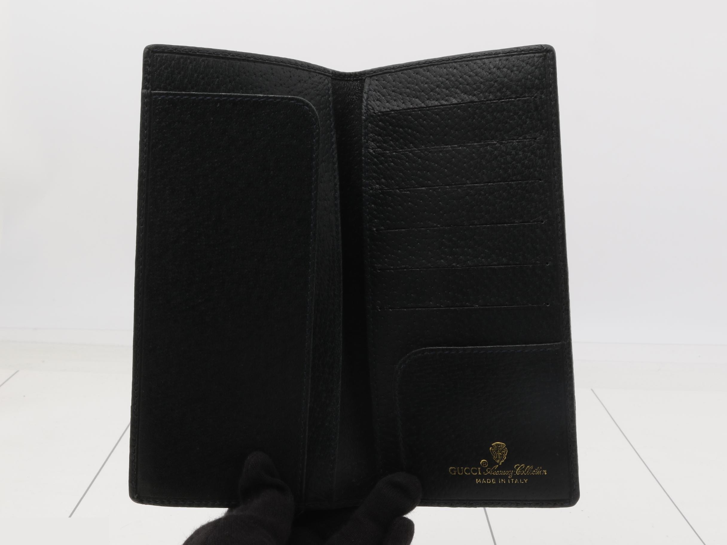 GG Supreme Leather Billfold/Bi-fold Long Wallet — view 4