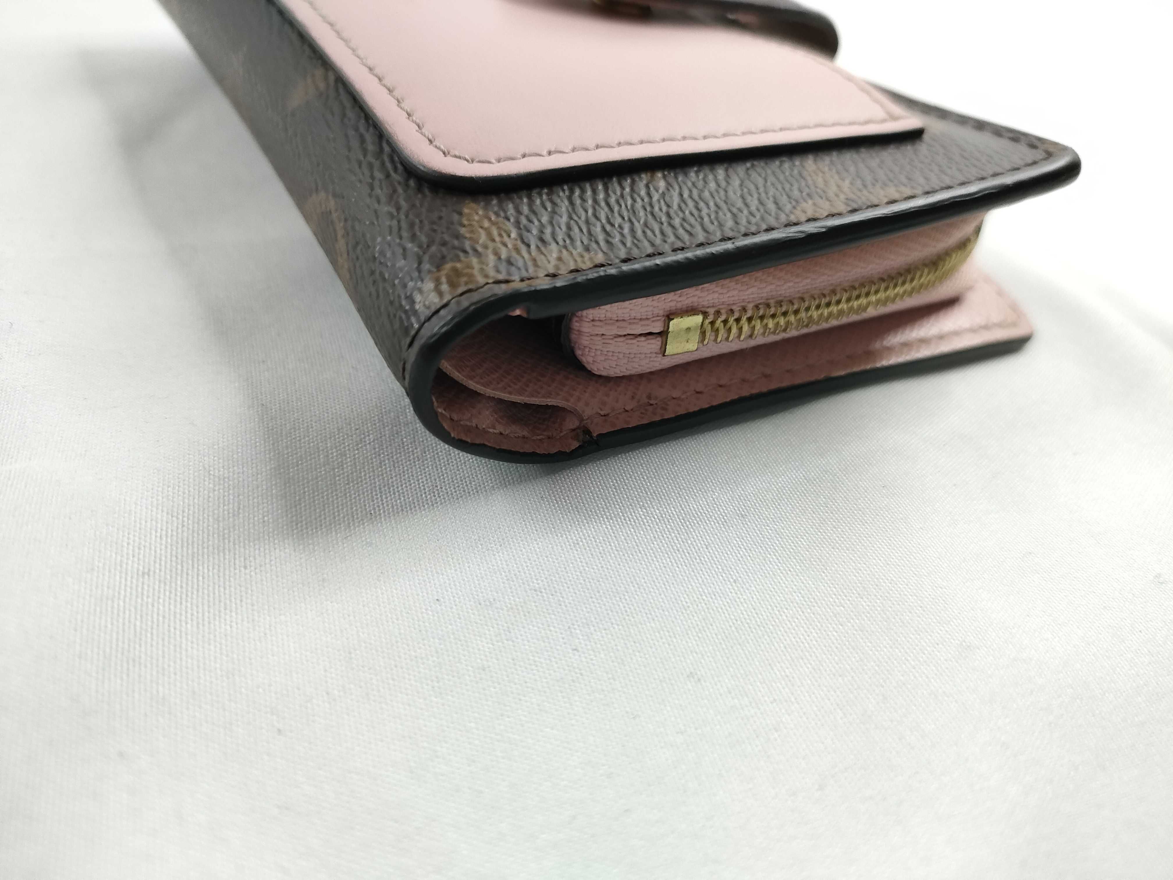 Monogram Portefeuille Juliette M80973 Rose Ballerine RFID Wallet — view 3
