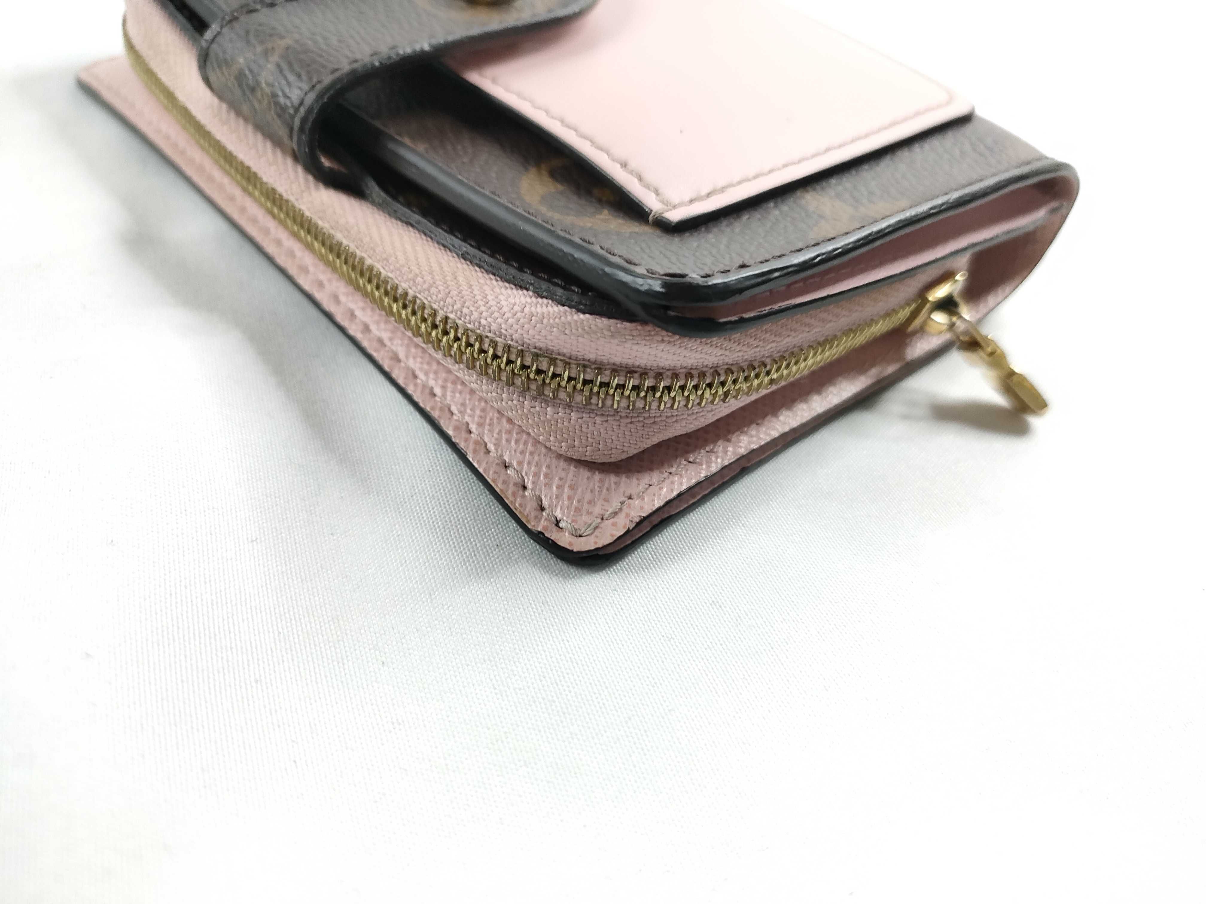 Monogram Portefeuille Juliette M80973 Rose Ballerine RFID Wallet — view 4