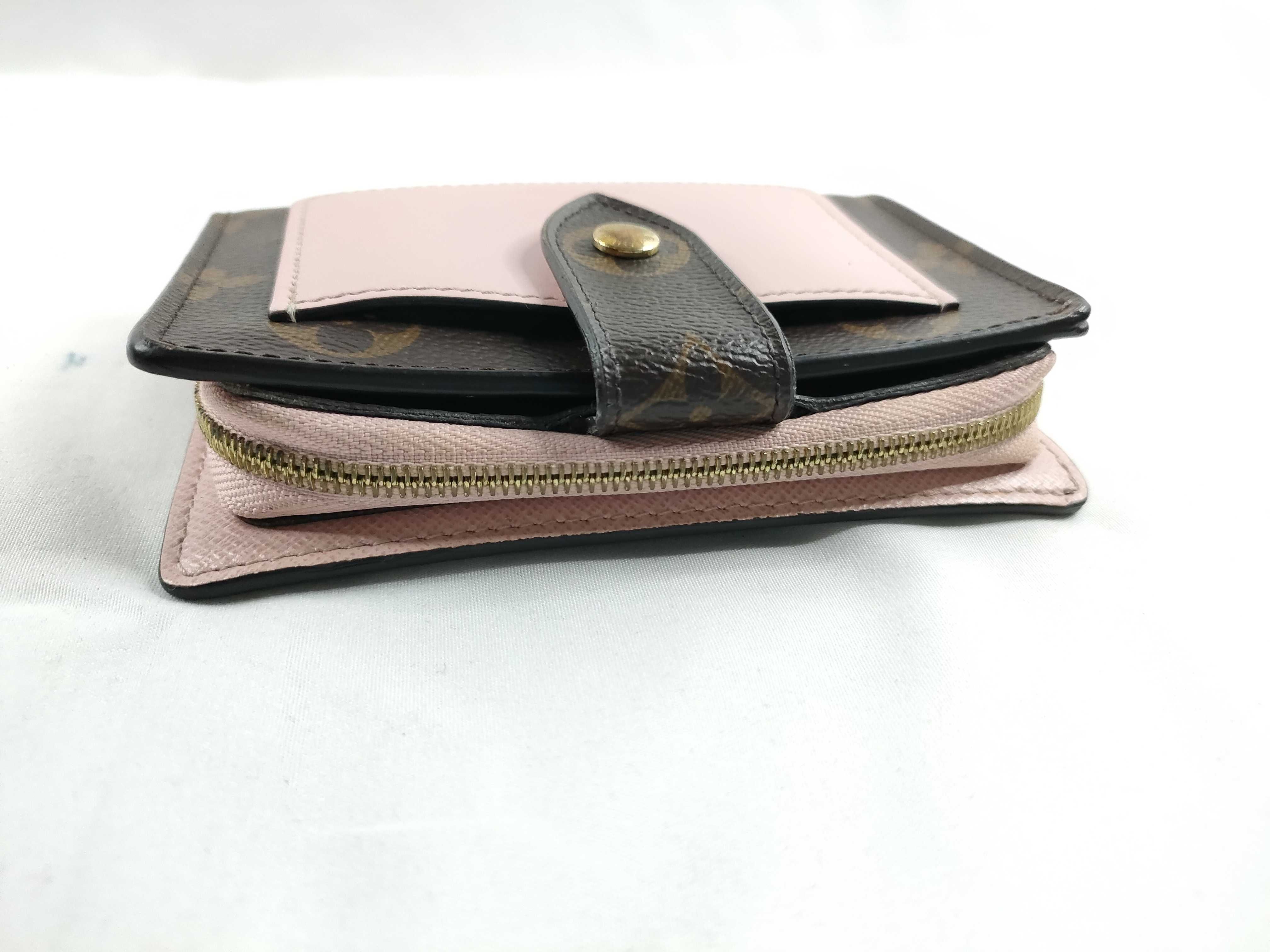 Monogram Portefeuille Juliette M80973 Rose Ballerine RFID Wallet — view 6