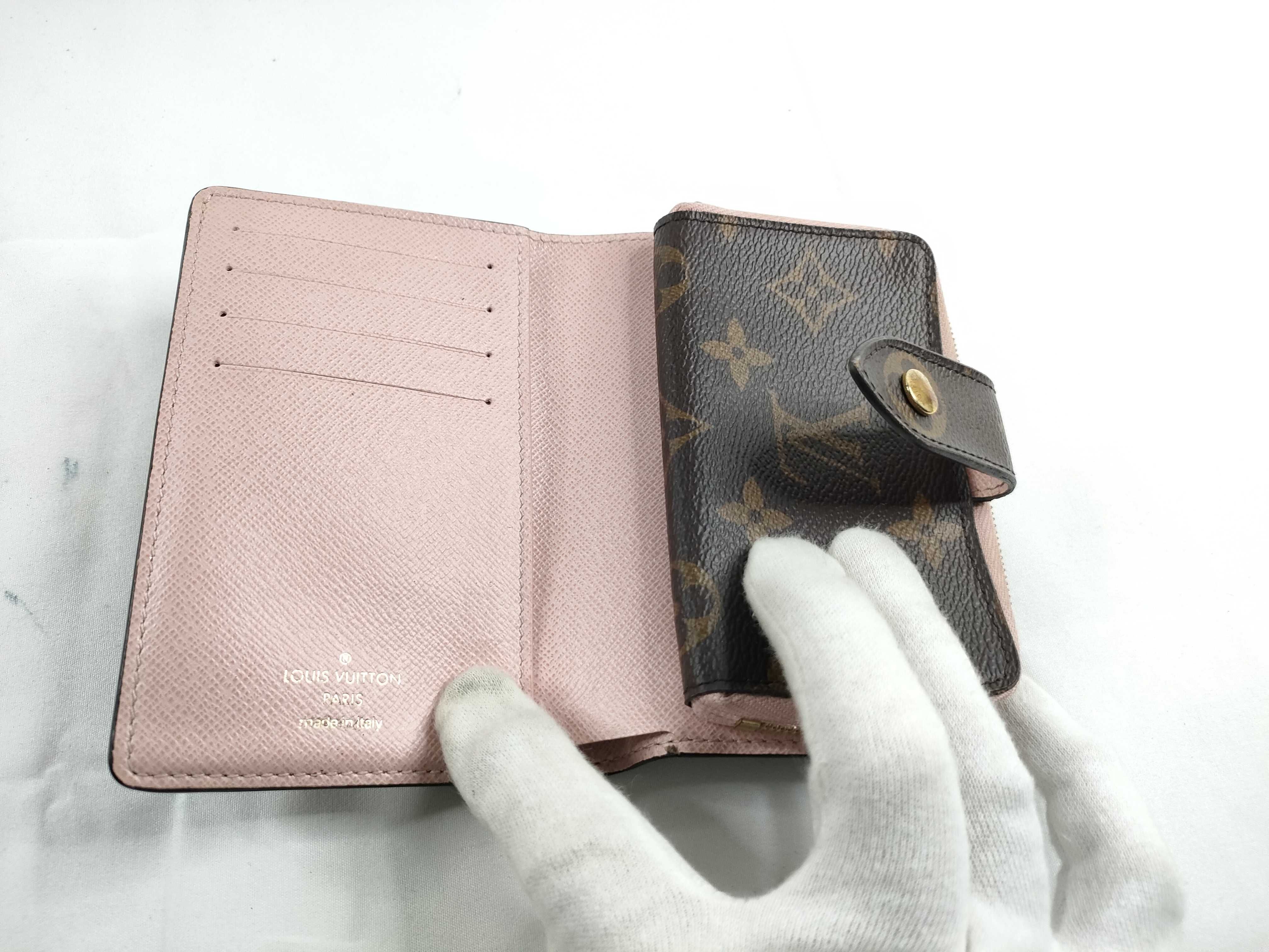 Monogram Portefeuille Juliette M80973 Rose Ballerine RFID Wallet — view 8