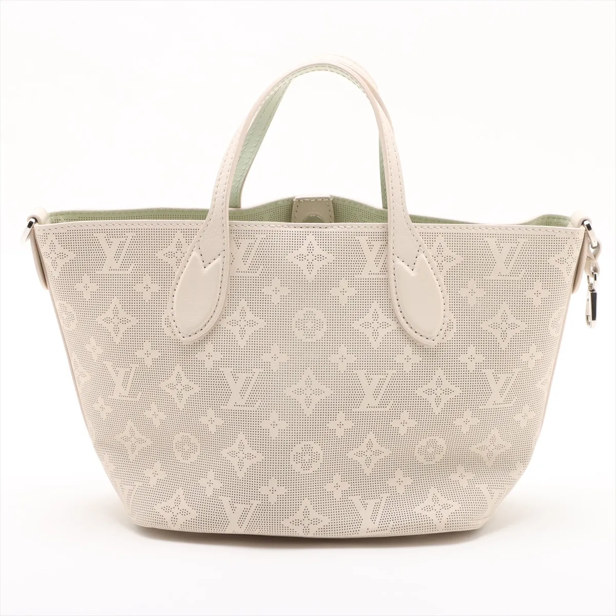 Mahina Reverse Blossom PM M24562 Beige x Green RFID reaction available — view 2