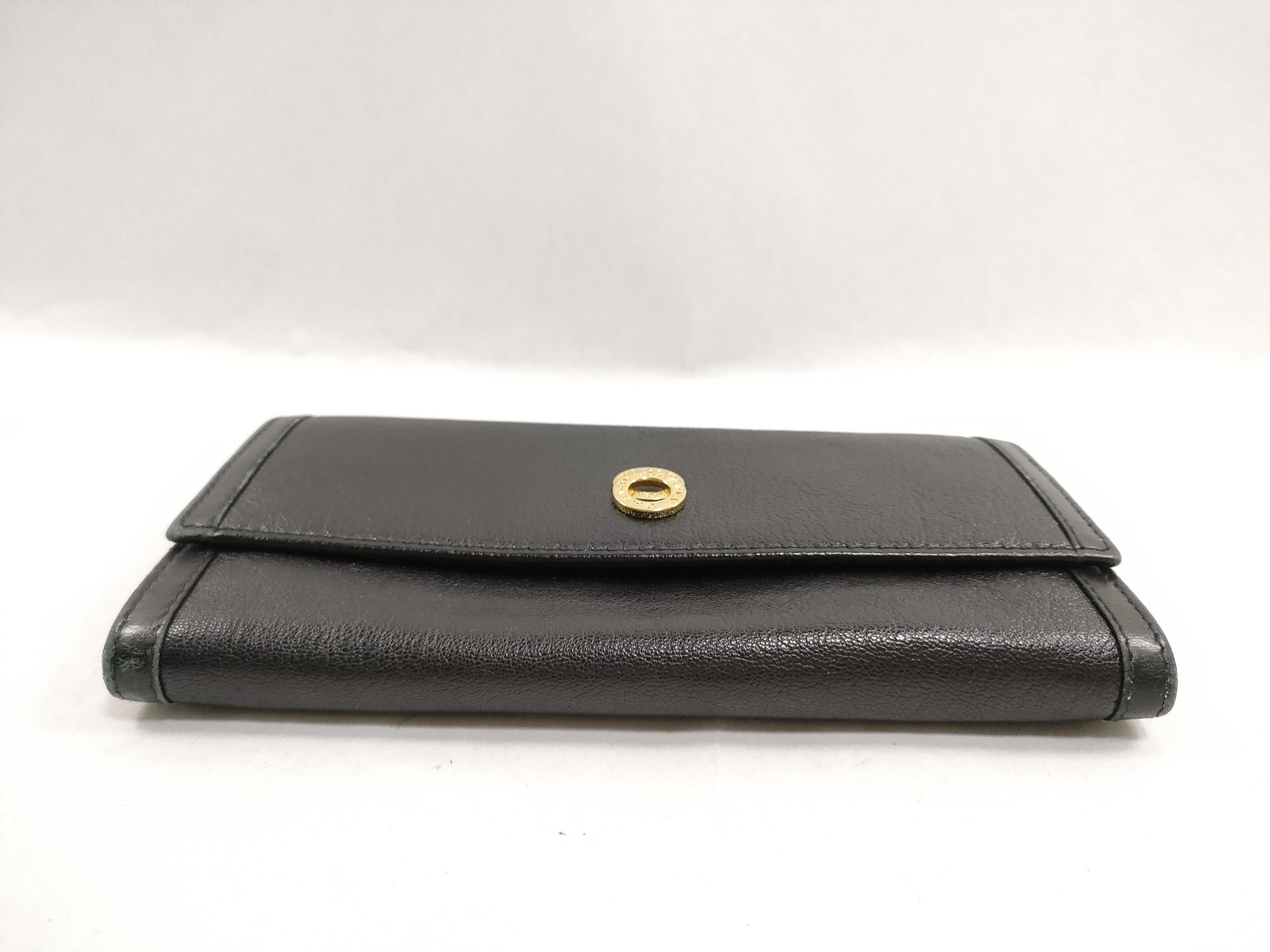 Bulgari Leather Double Ring Bi-fold Wallet — view 5