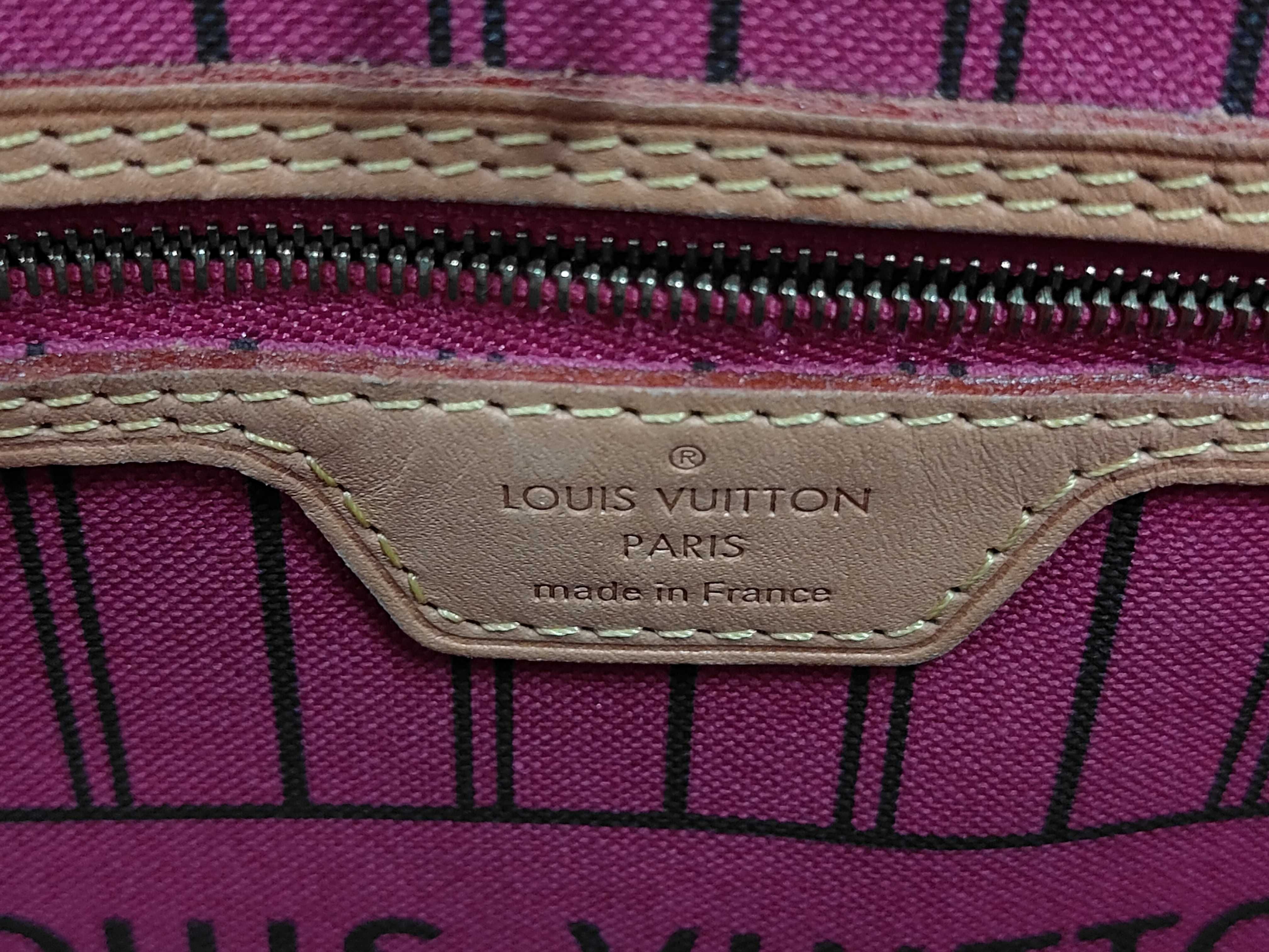 Monogram Louis Vuitton Neverfull MM Monogram Rose M41388 Tote Bag — view 10