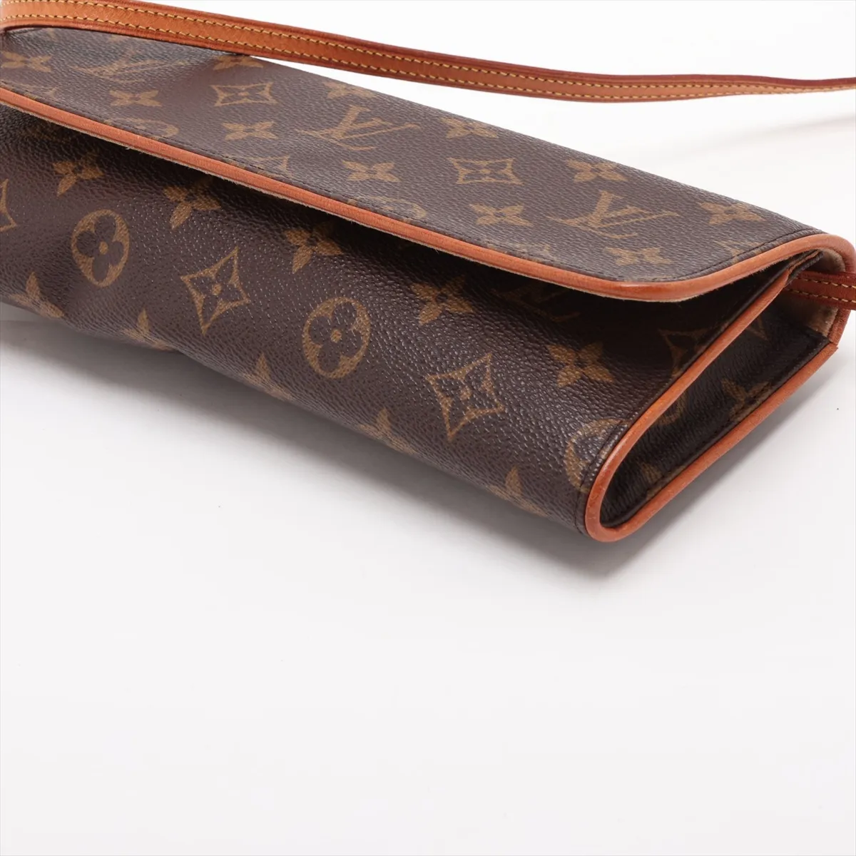 Monogram Pochette Twin GM M51852 FL0041 Brown — view 3