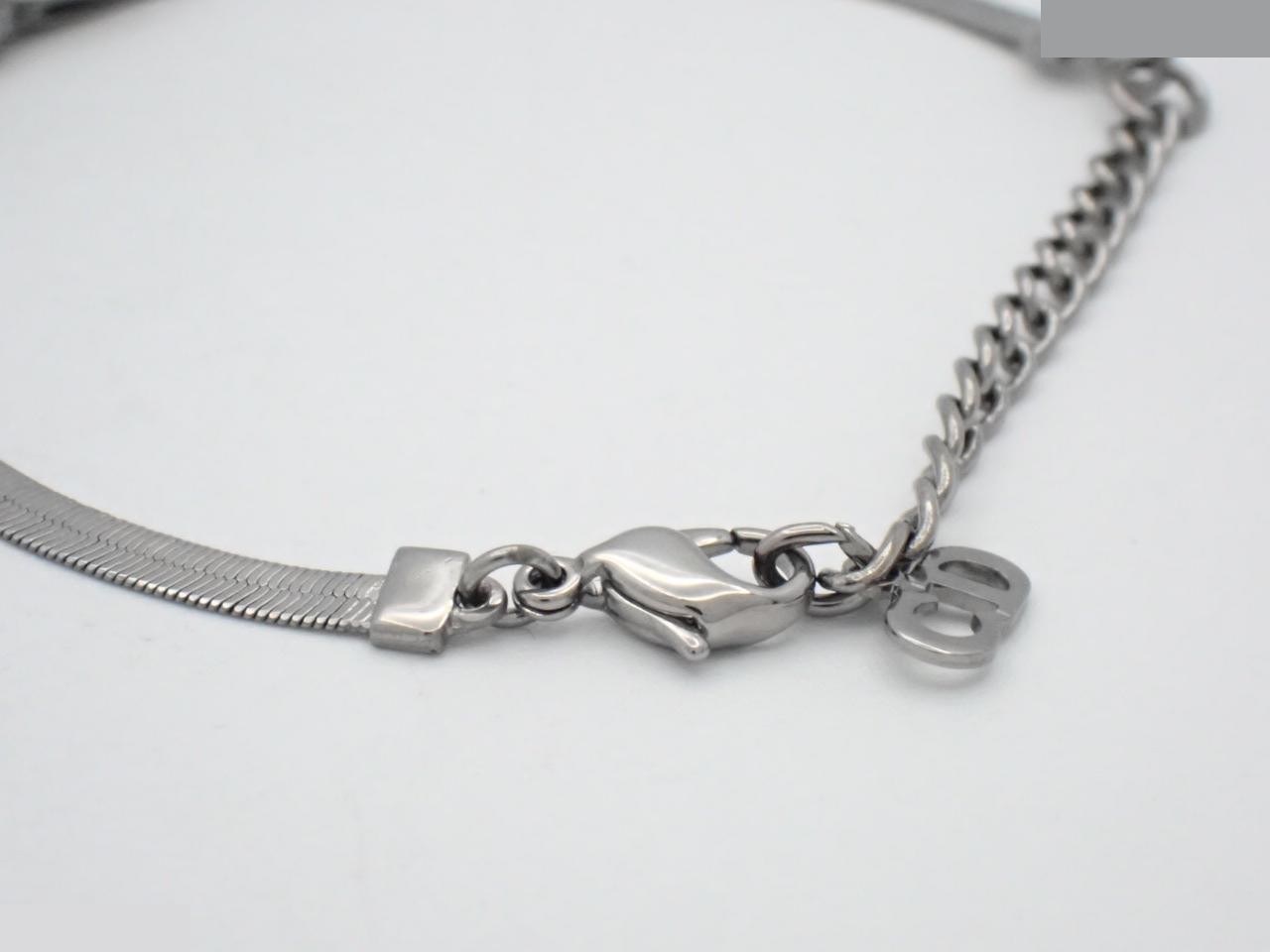 Ribbon, precious metal bracelet/bangle (metal), wrist circumference approximately 21.5 cm — view 3