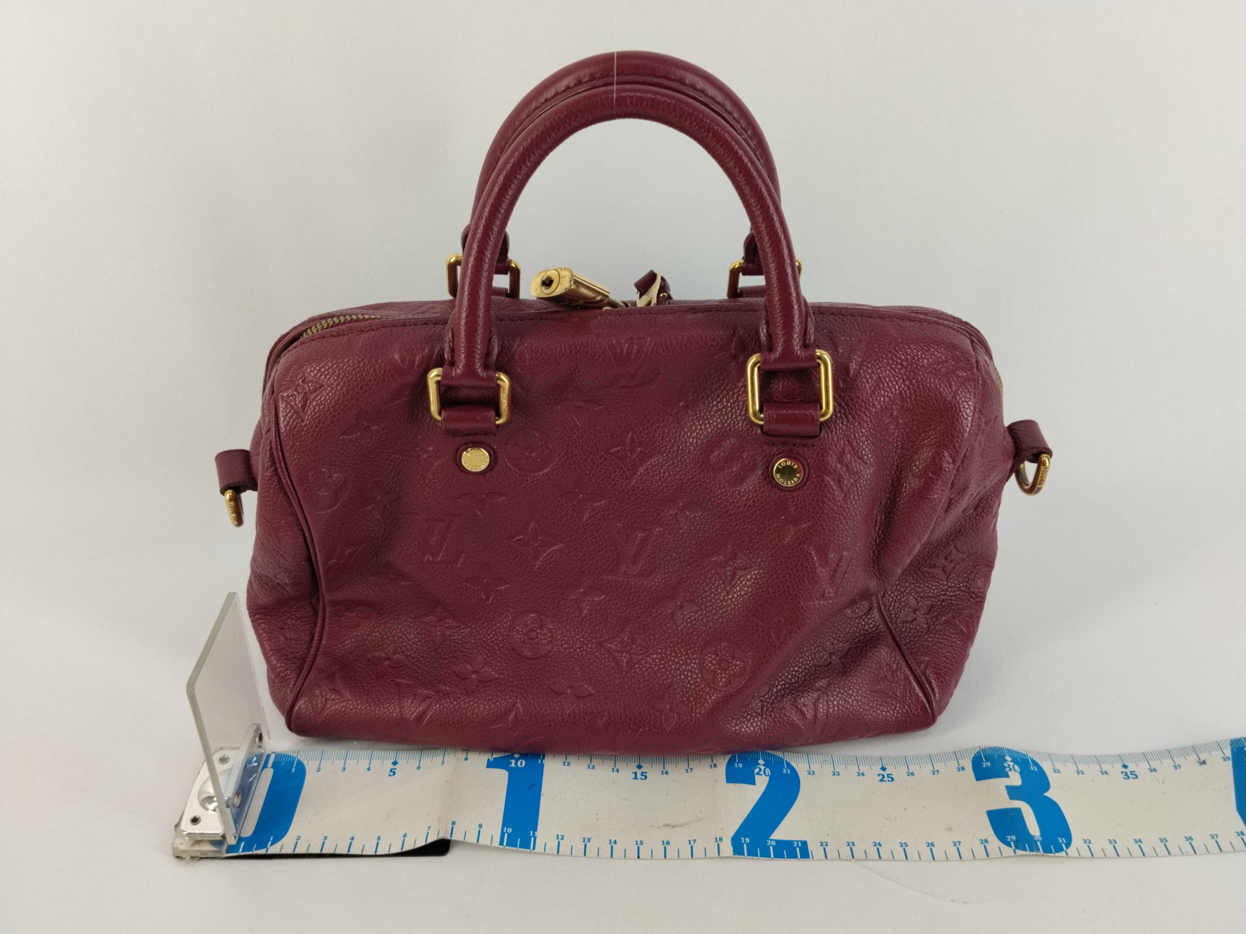 Monogram Empreinte Louis Vuitton Speedy 25 Handbag — view 2