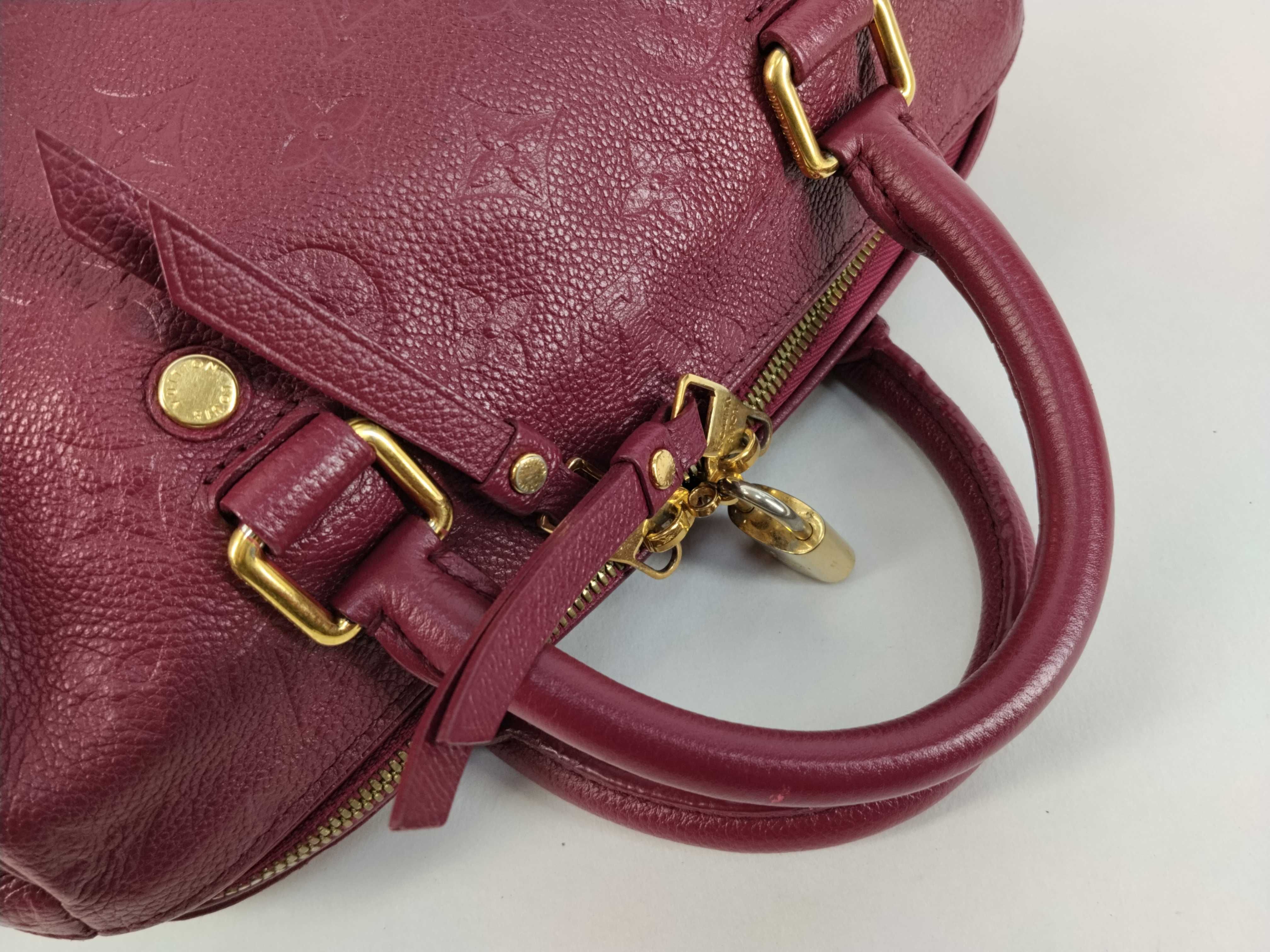 Monogram Empreinte Louis Vuitton Speedy 25 Handbag — view 3