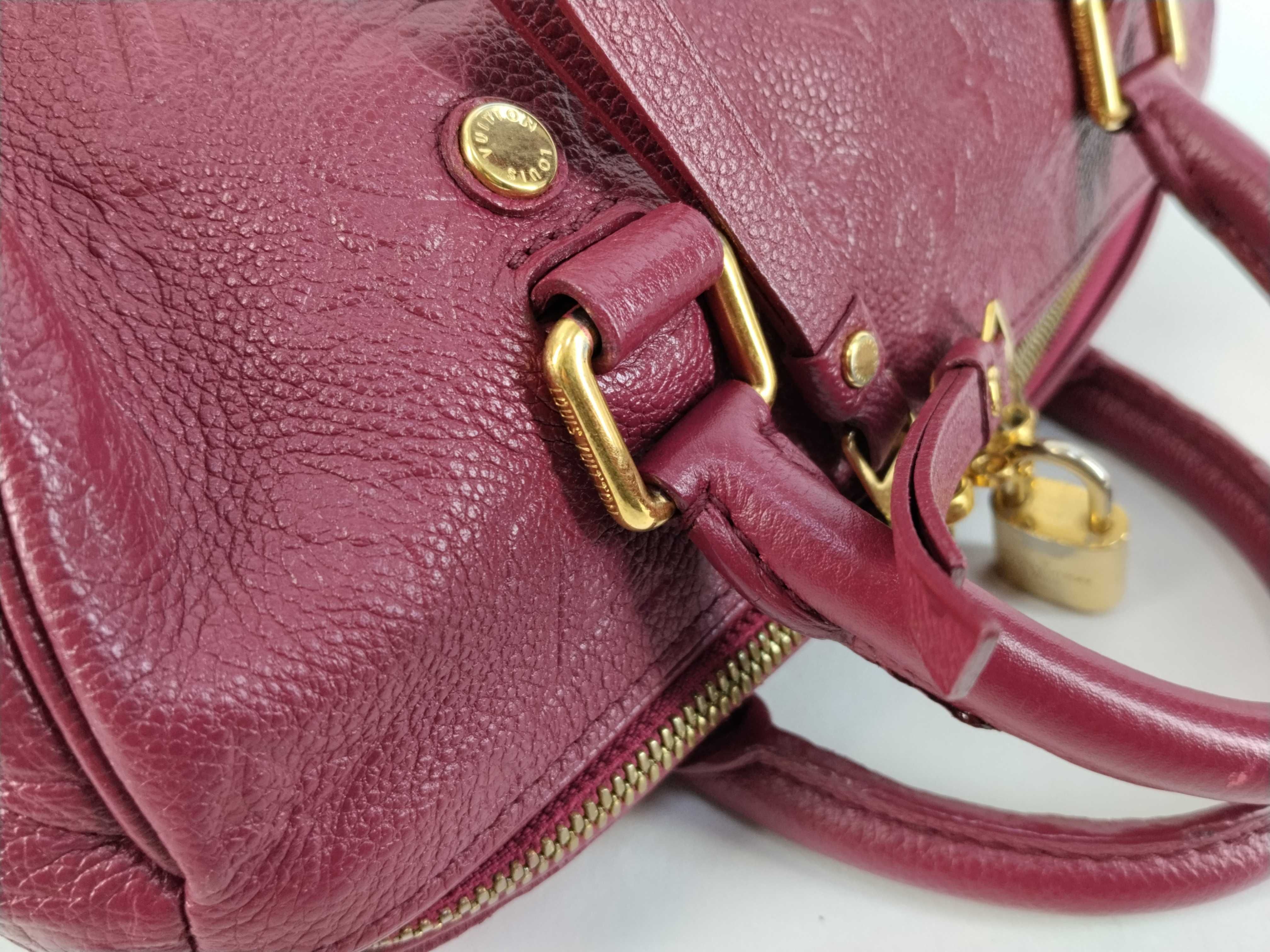 Monogram Empreinte Louis Vuitton Speedy 25 Handbag — view 5