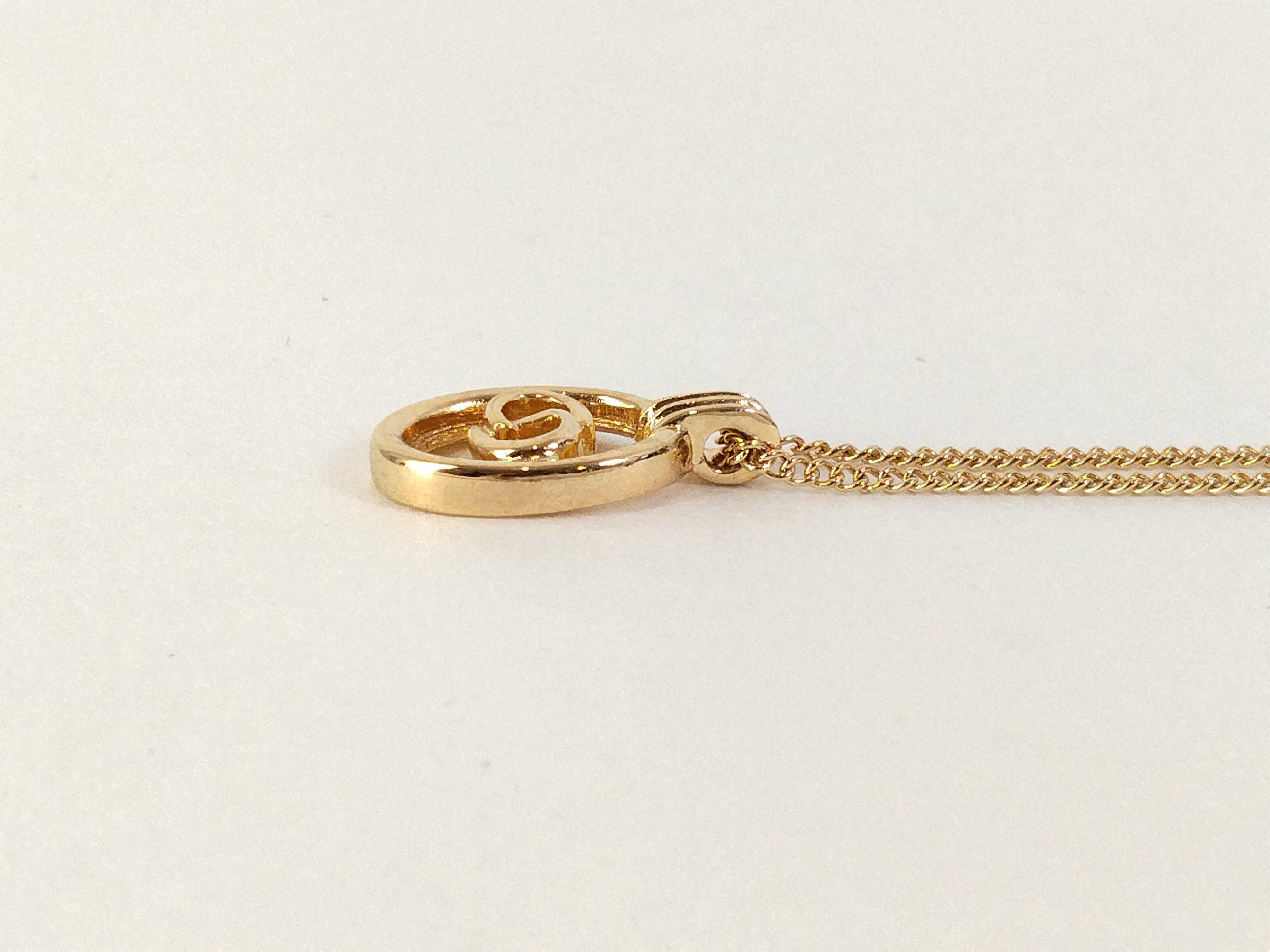 Oval CD Necklace — view 5