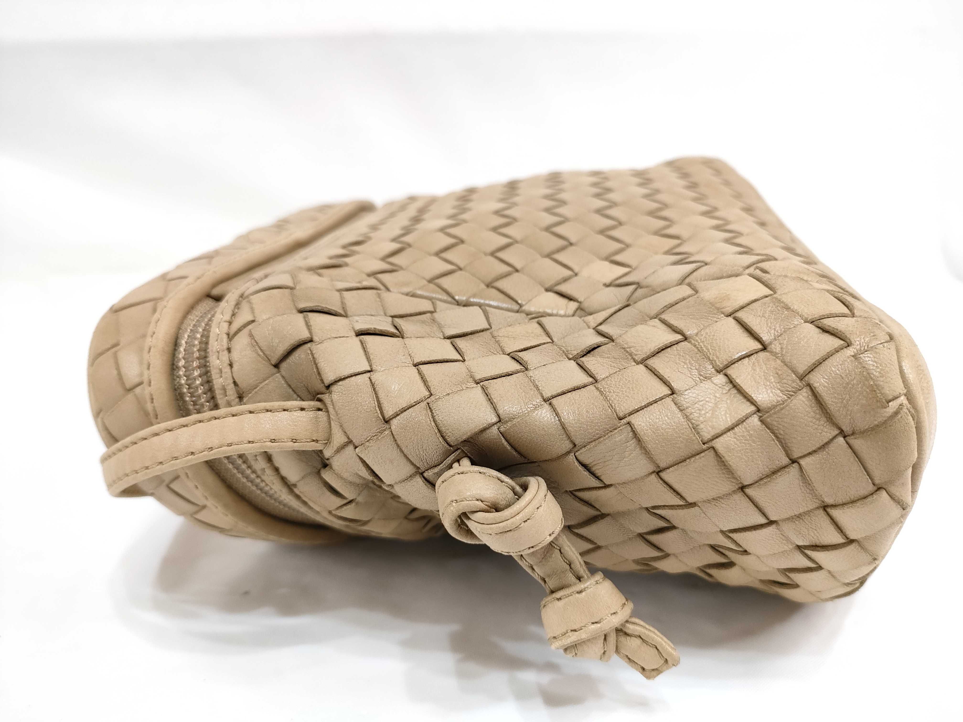 Intrecciato Shoulder Bag, Intrecciato Fringe Shoulder Bag — view 9