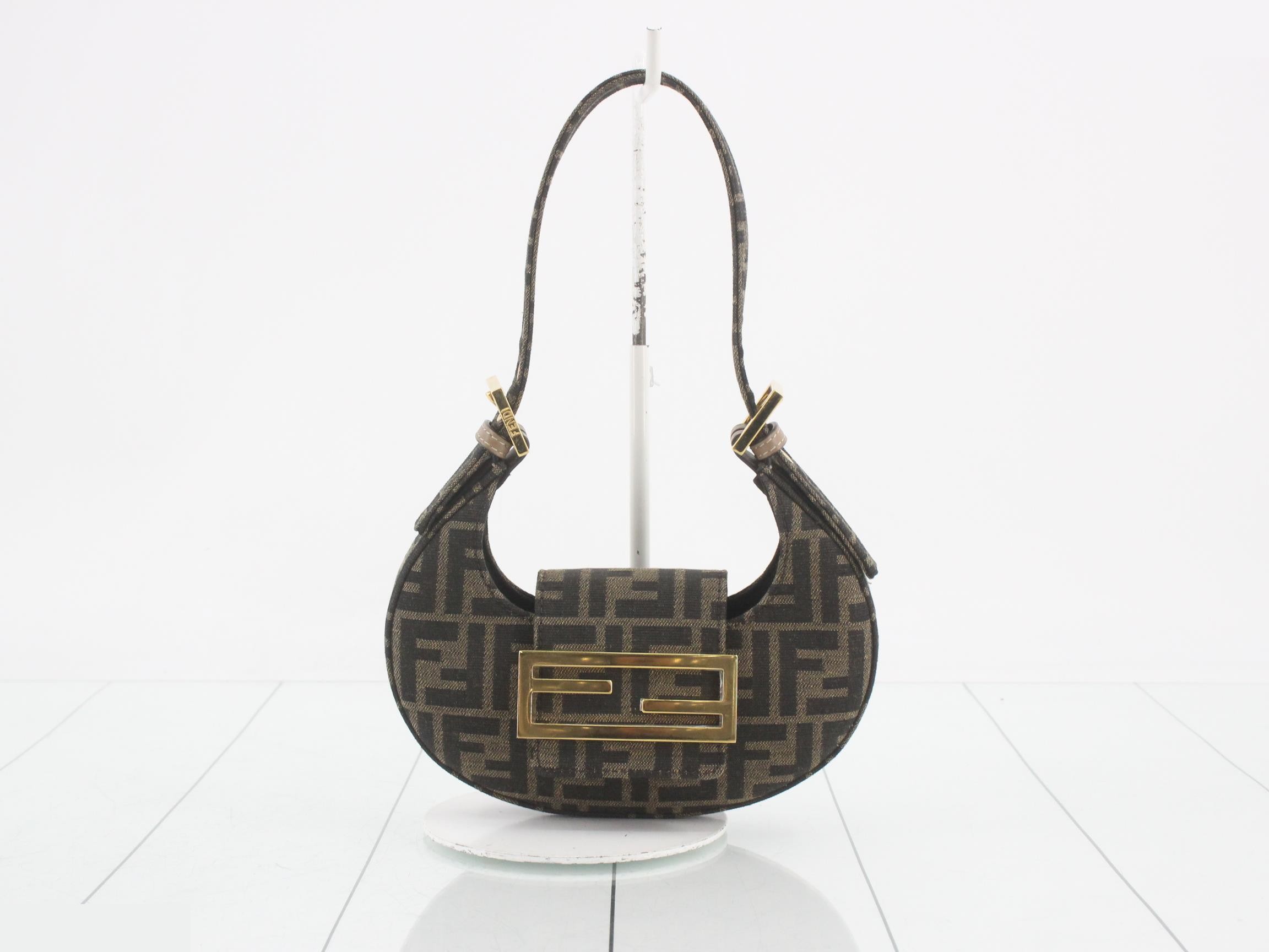 Zucca Canvas Semi-Shoulder Bag