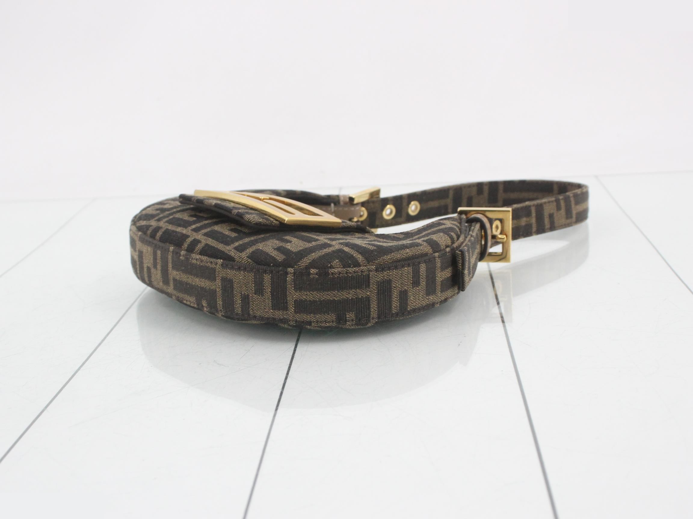 Zucca Canvas Semi-Shoulder Bag — view 6