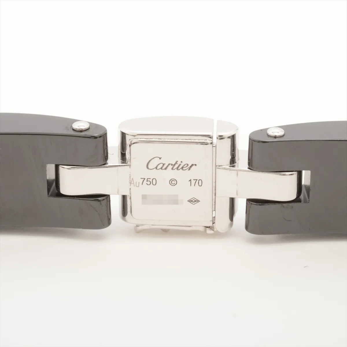 Maillon Panthère Diamond Bracelet 750(WG) x Ceramic 36.1g RQ4106 170 — view 6
