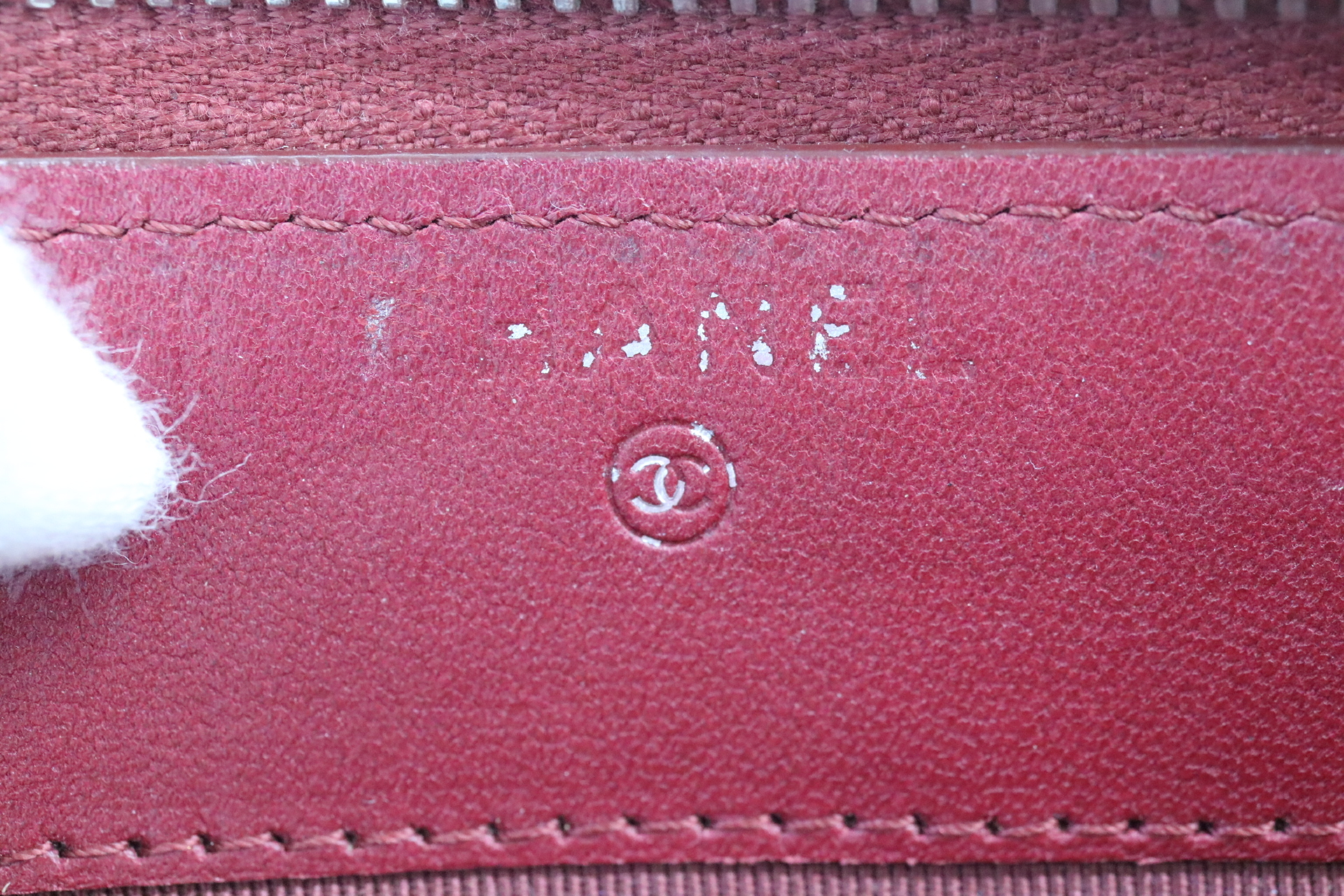 Lambskin Ultra Stitch Coco Mark Wallet — view 8