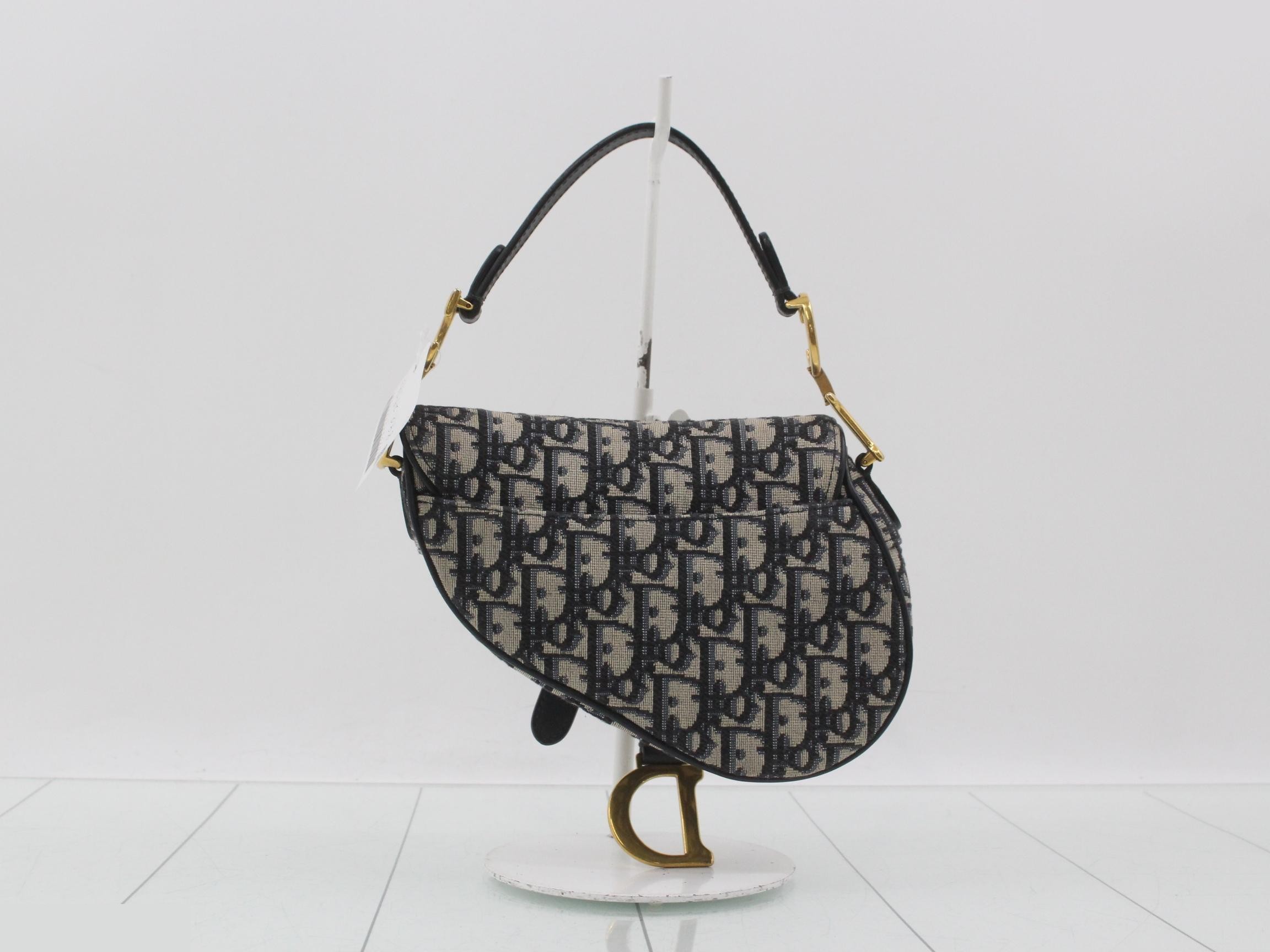 Saddle Trotter/Oblique Canvas Handbag — view 2