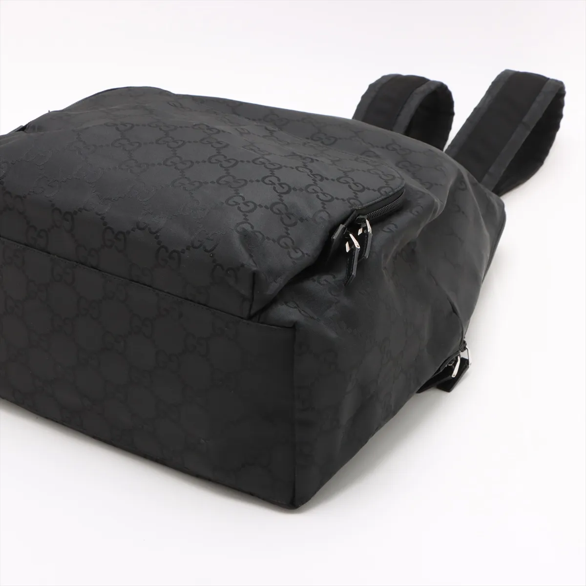 GG nylon backpack/rucksack black 112250 outlet mark — view 3