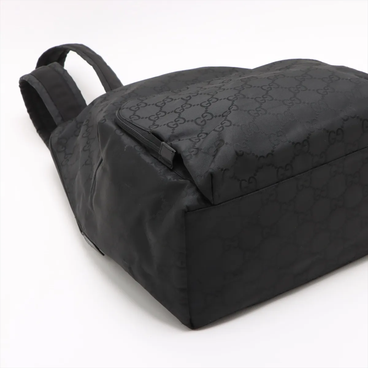 GG nylon backpack/rucksack black 112250 outlet mark — view 4