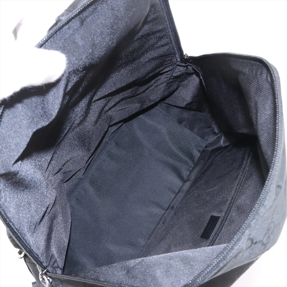 GG nylon backpack/rucksack black 112250 outlet mark — view 7
