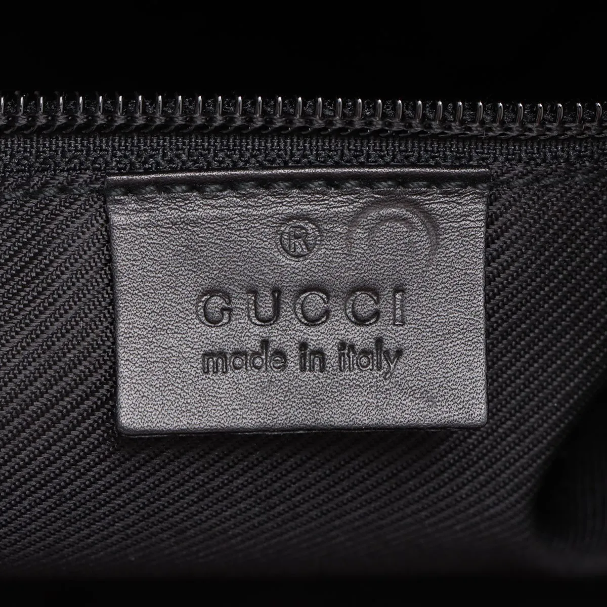 GG nylon backpack/rucksack black 112250 outlet mark — view 10