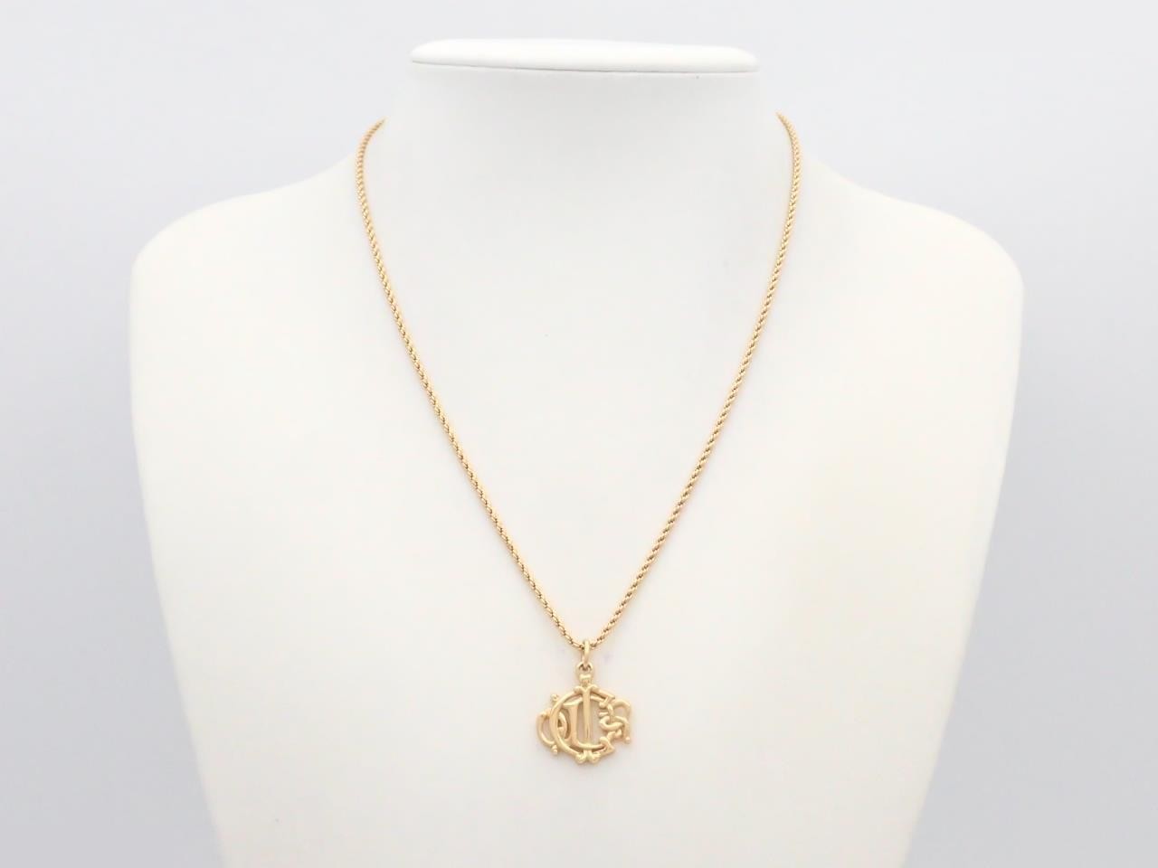 Gold necklace chain approx. 43cm — view 3