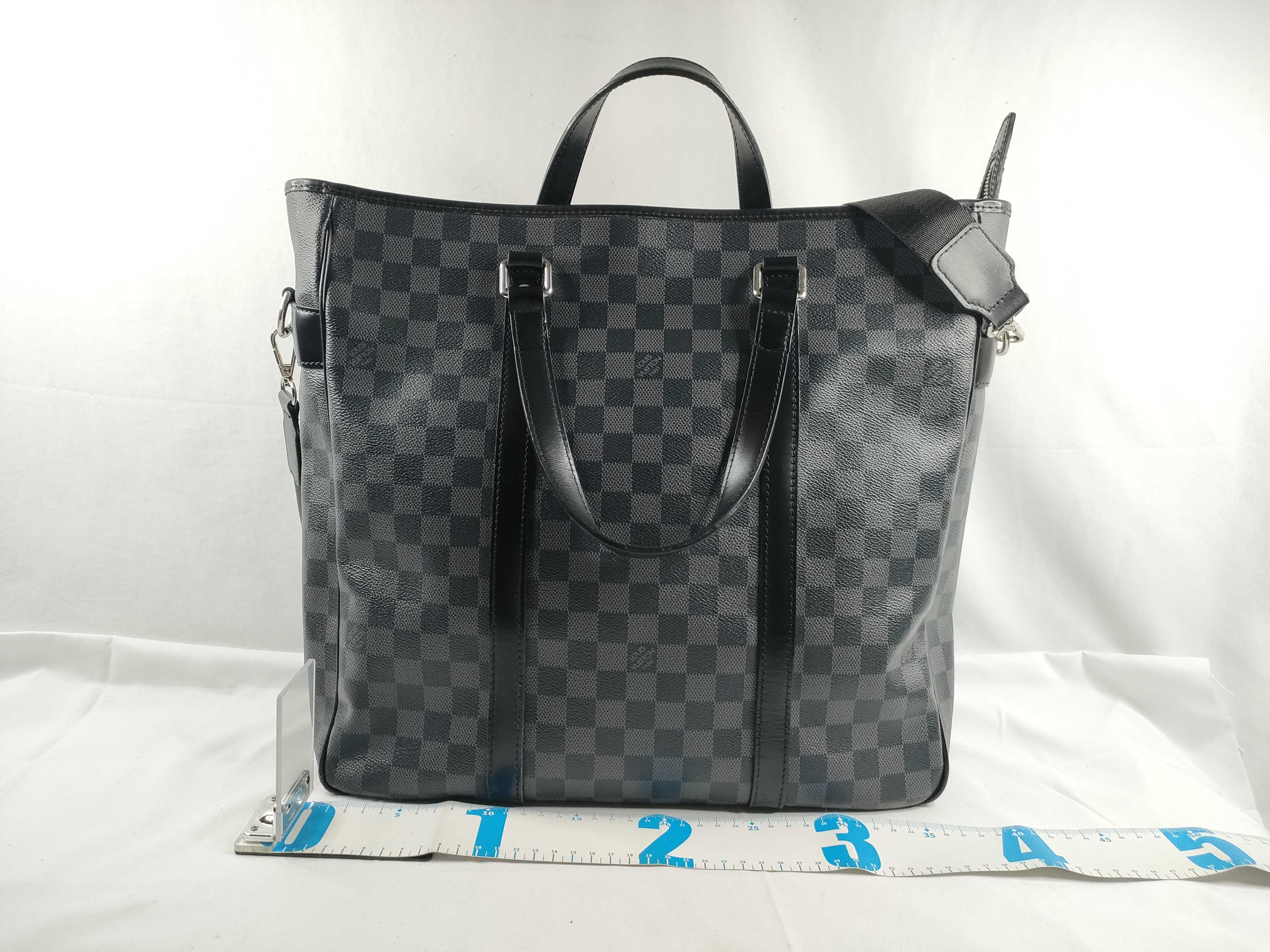 Damier Graphite Tadao Tote Bag Shoulder Bag Serial Shoulder Bag — view 2