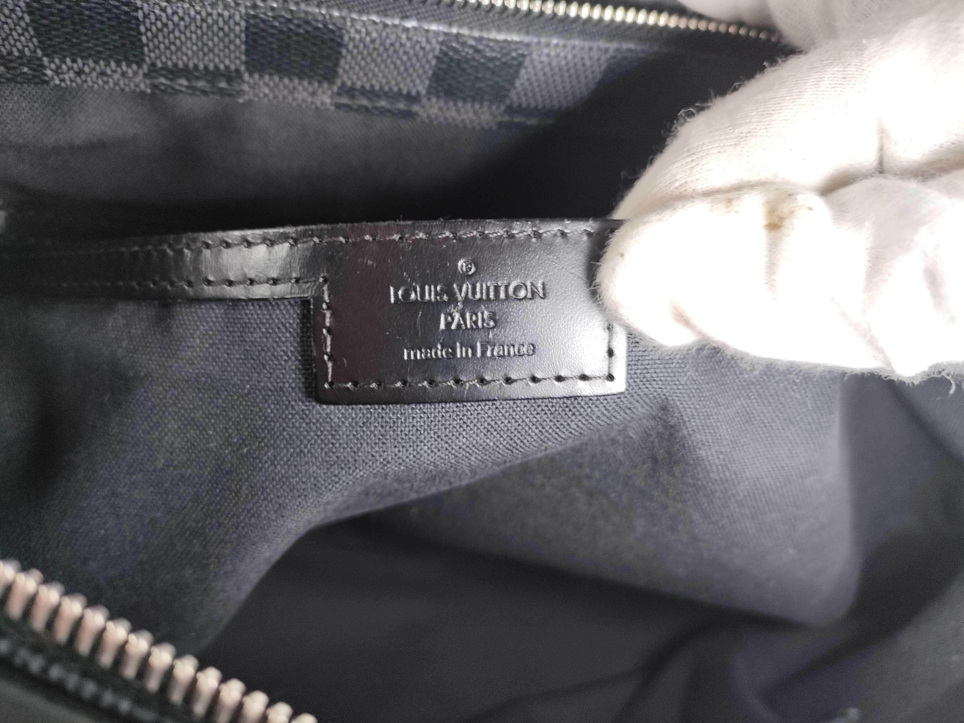 Damier Graphite Tadao Tote Bag Shoulder Bag Serial Shoulder Bag — view 14