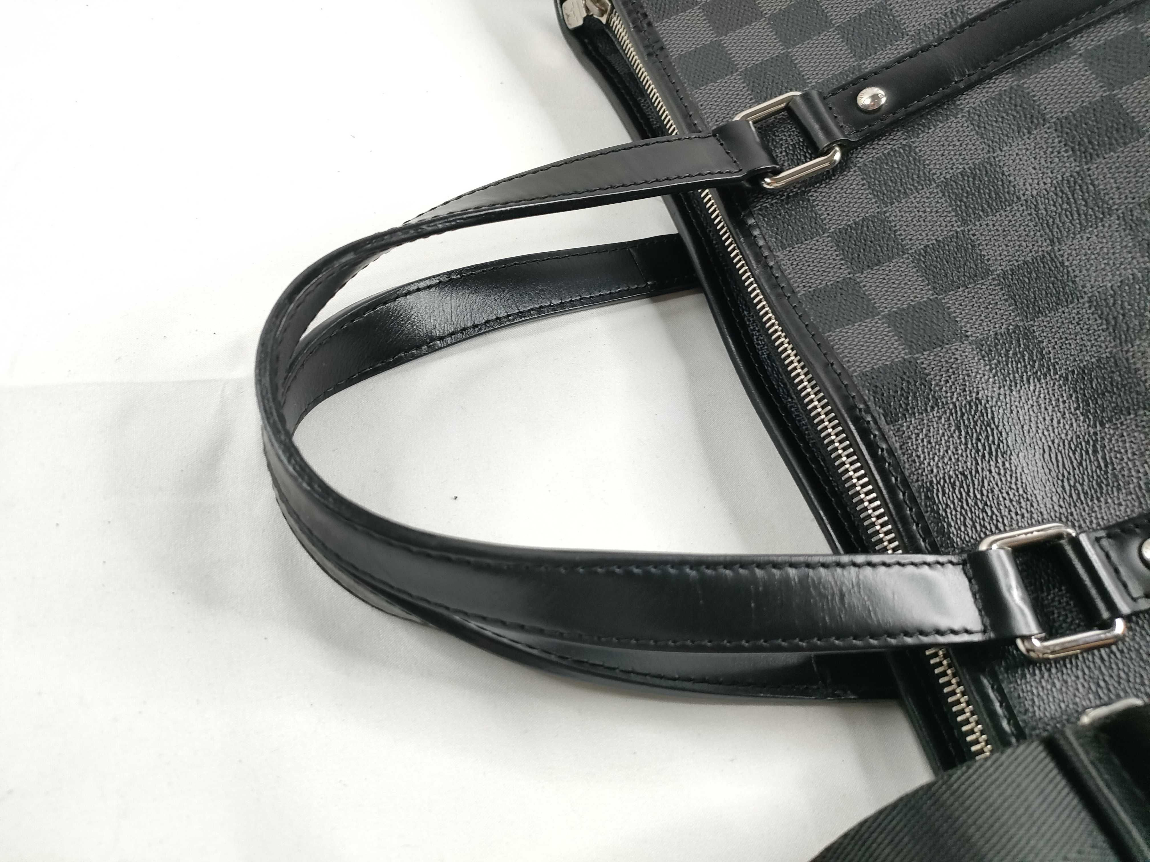 Damier Graphite Tadao Tote Bag Shoulder Bag Serial Shoulder Bag — view 6