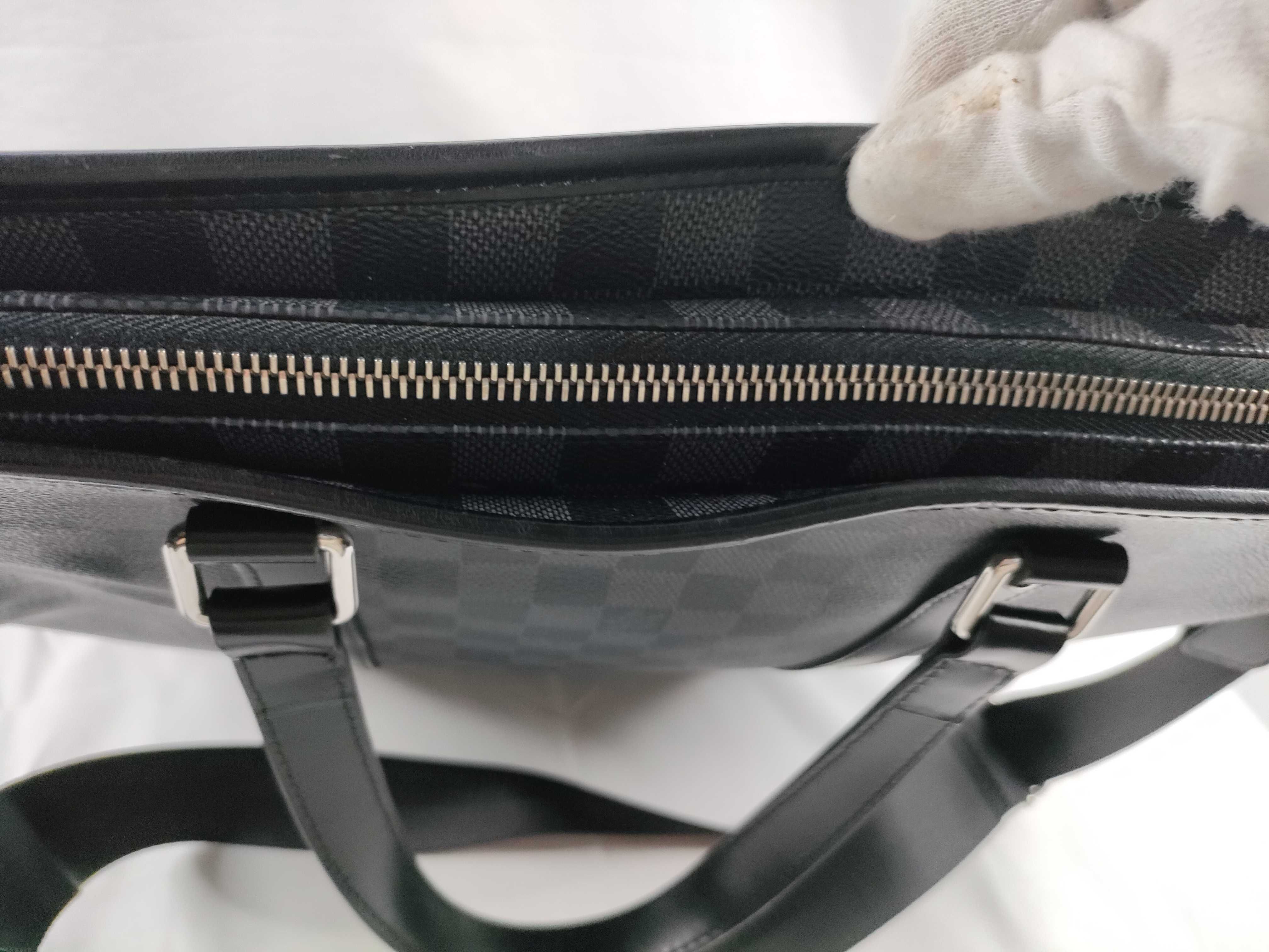 Damier Graphite Tadao Tote Bag Shoulder Bag Serial Shoulder Bag — view 9