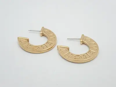 Gold earrings