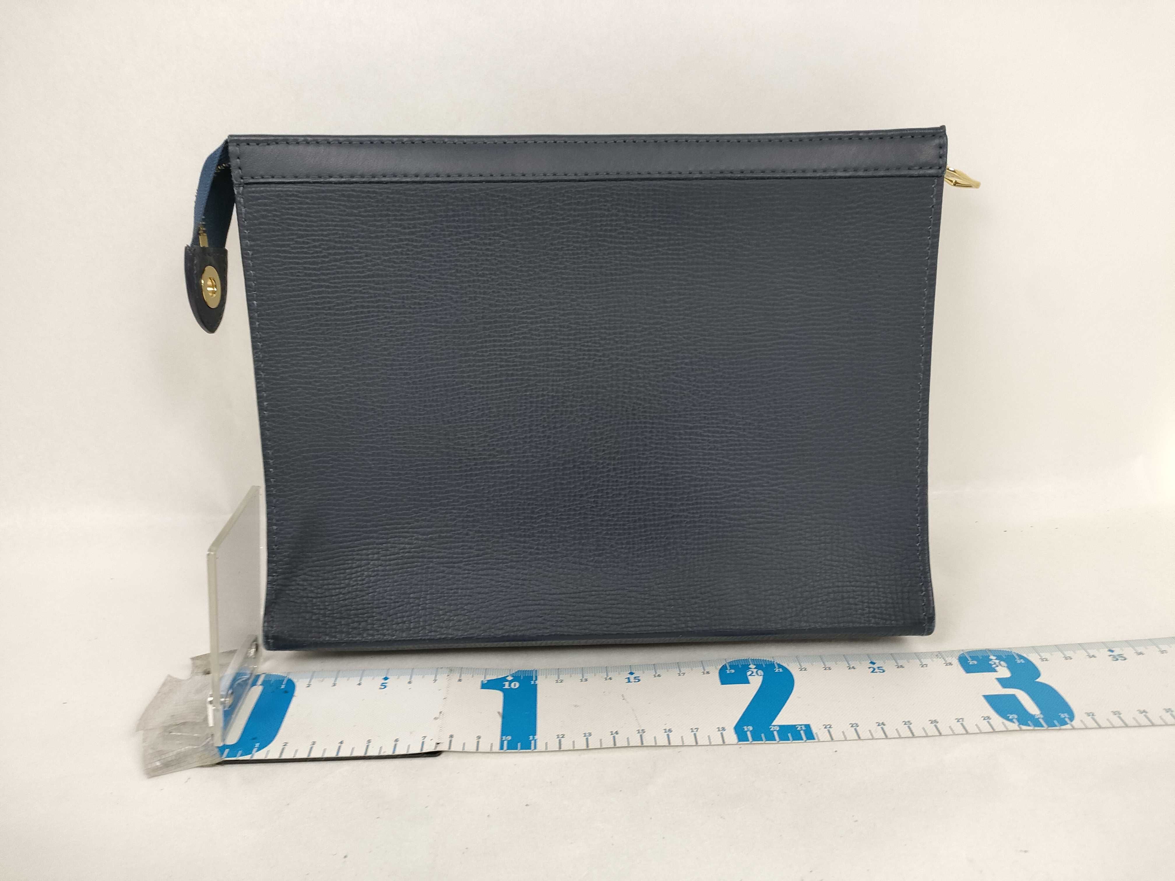 denim clutch bag second bag — view 2